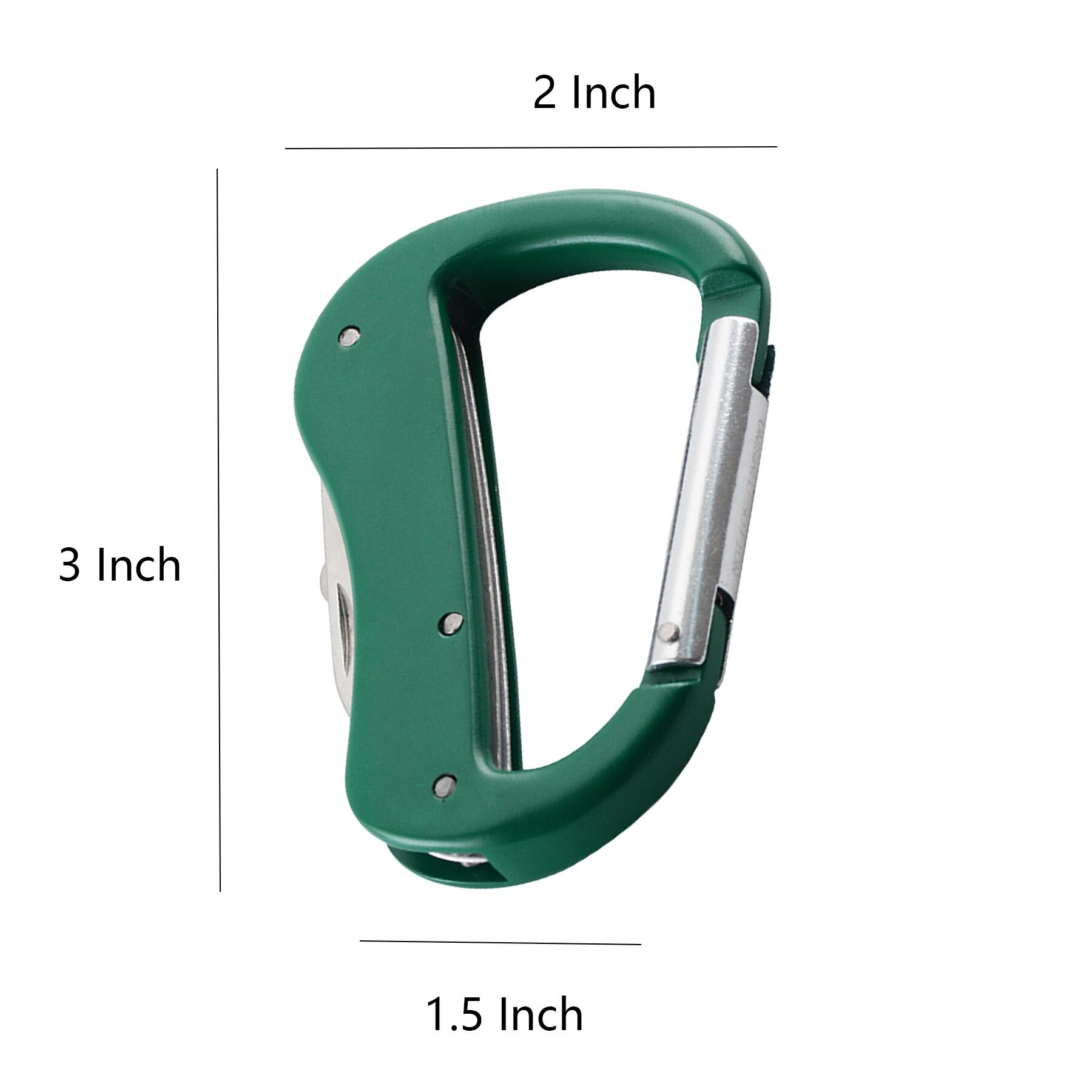 Heavy Duty Climbing Carabiner Survival Tool