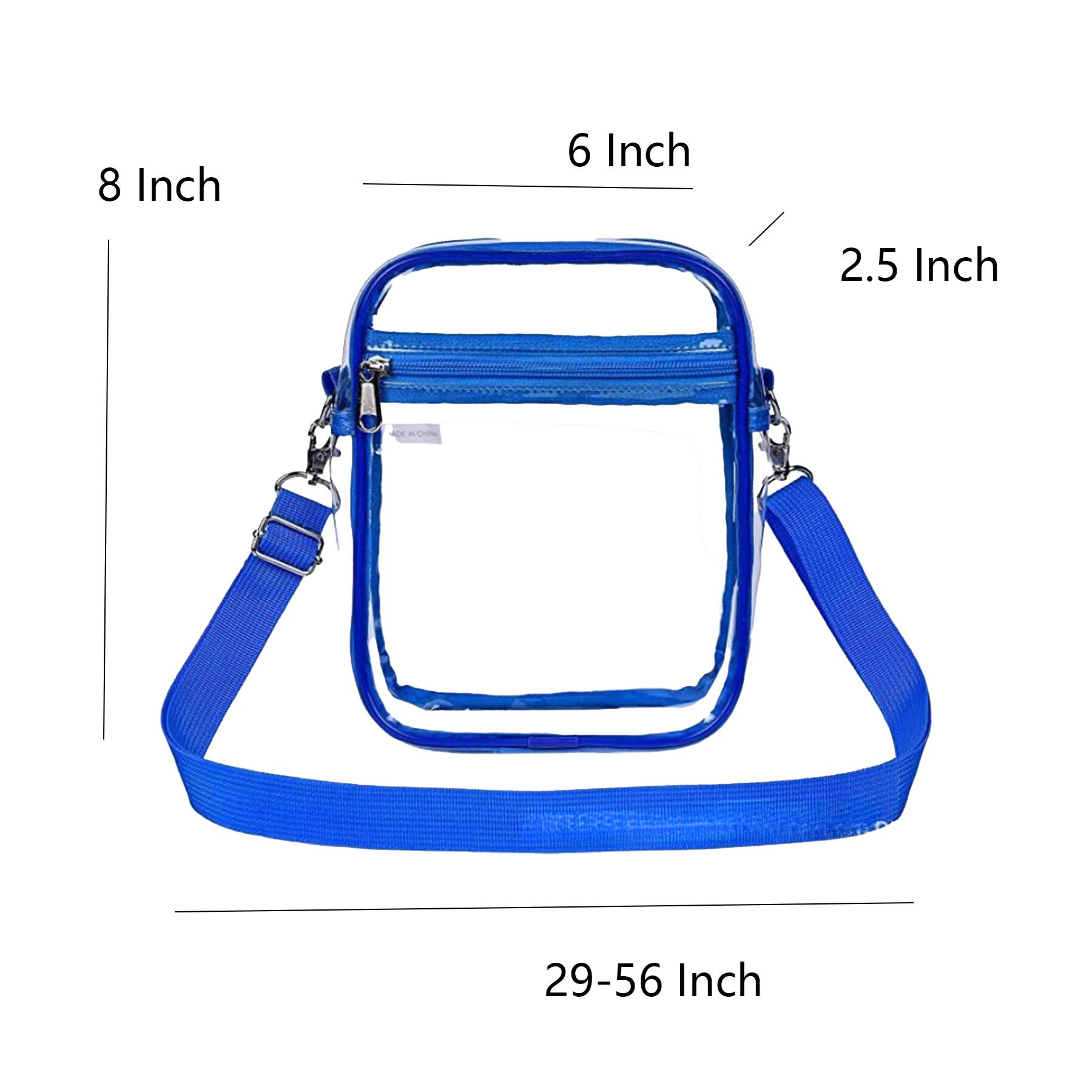 Clear Stadium Approved Messenger Bag
