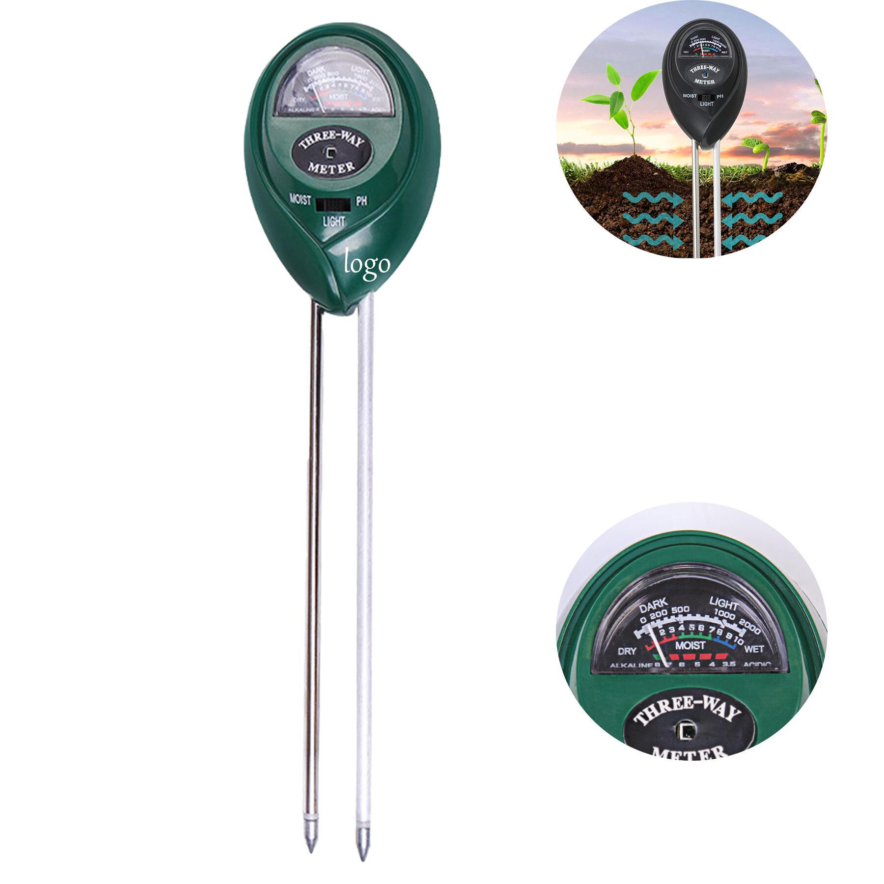 Precision Soil pH Moisture Meter