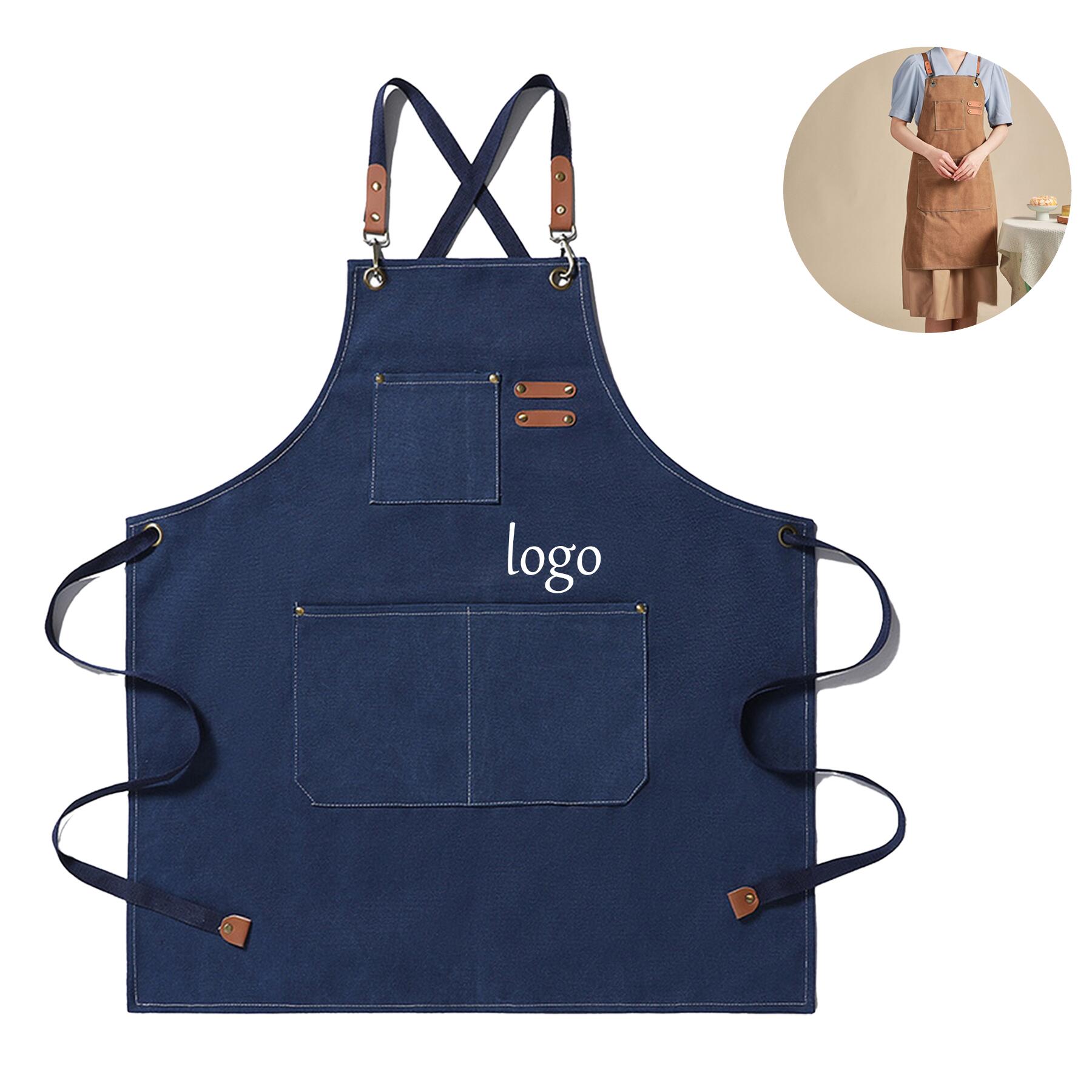 Adjustable Chef Apron with Pockets