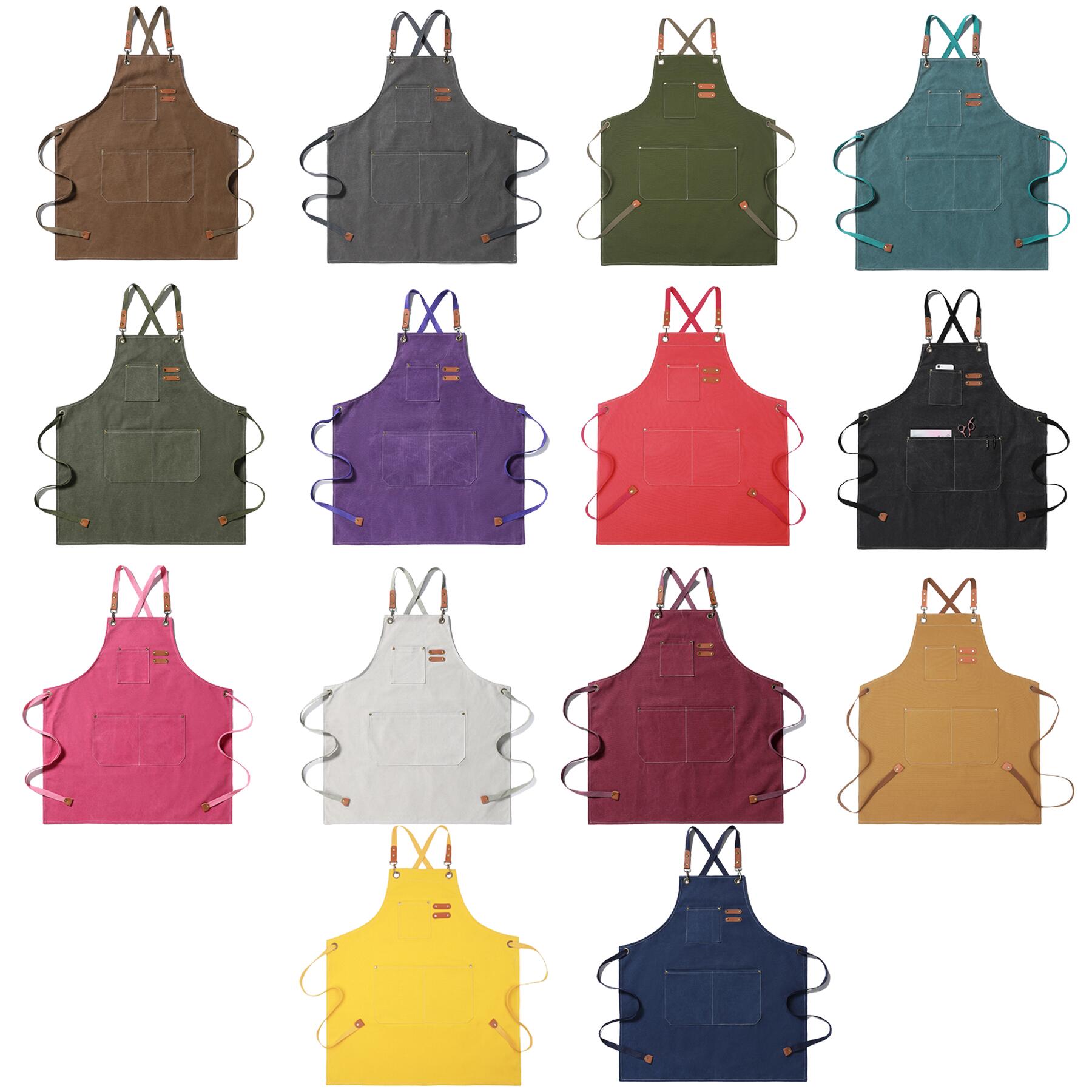 Adjustable Chef Apron with Pockets
