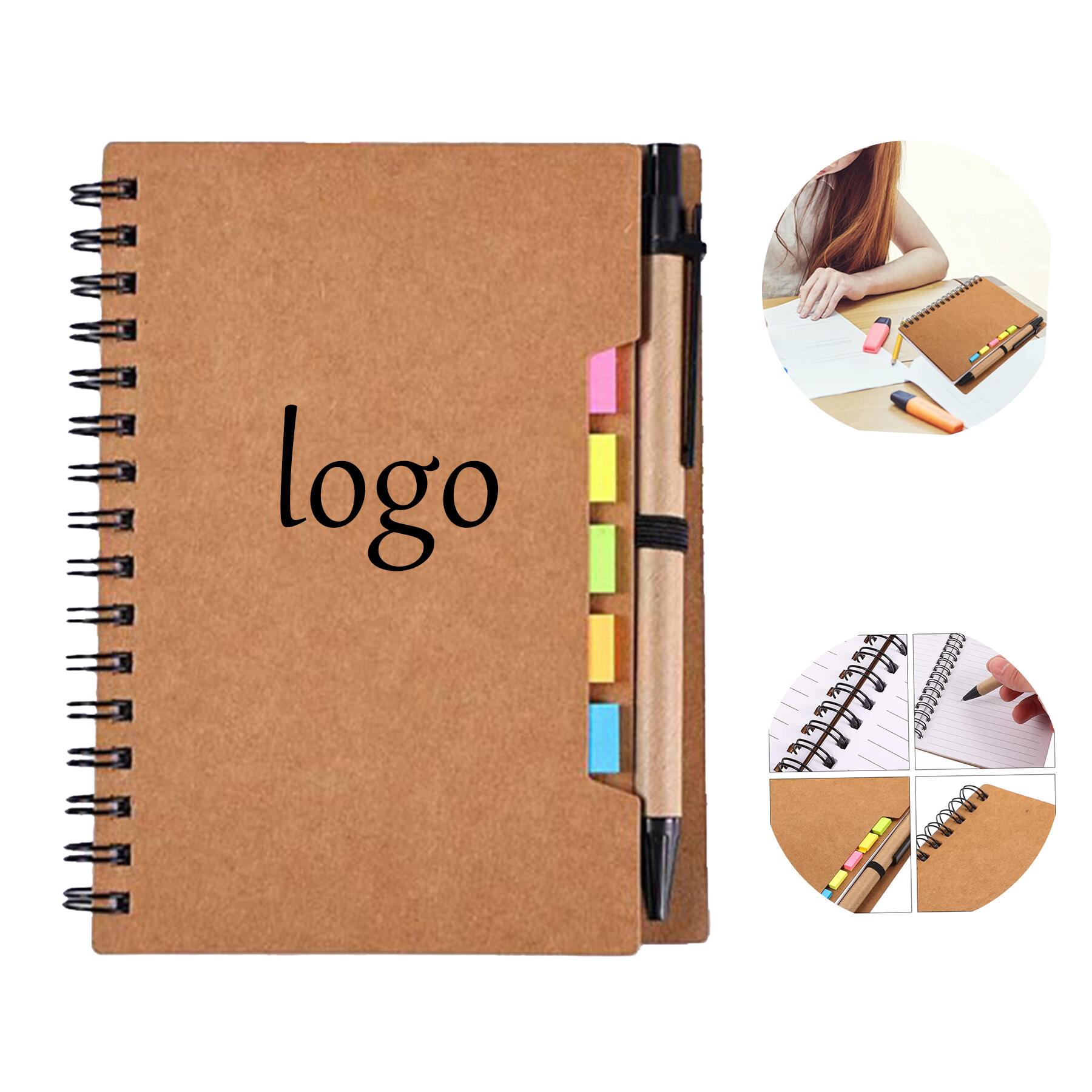 Spiral Steno Notebook Pen Holder