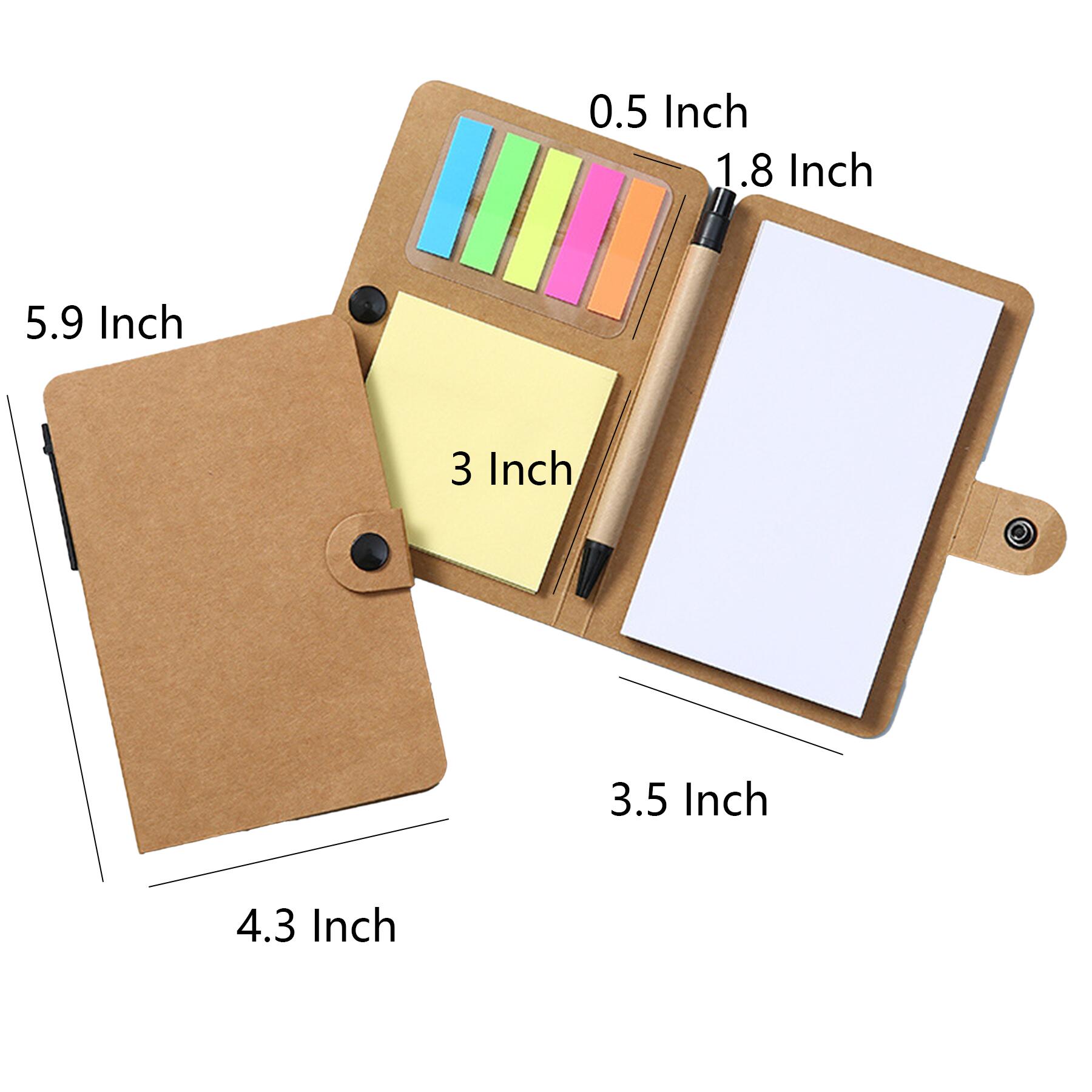 Memo Notepad Pen Holder Set