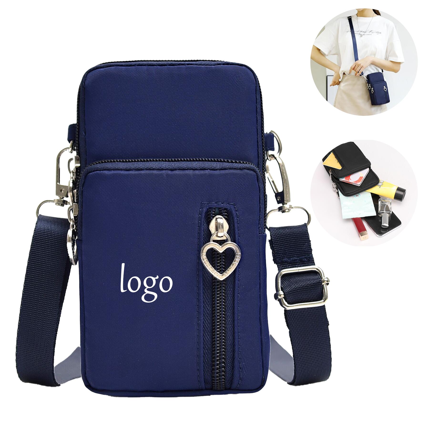 Mini Crossbody Bag with Multiple Pockets