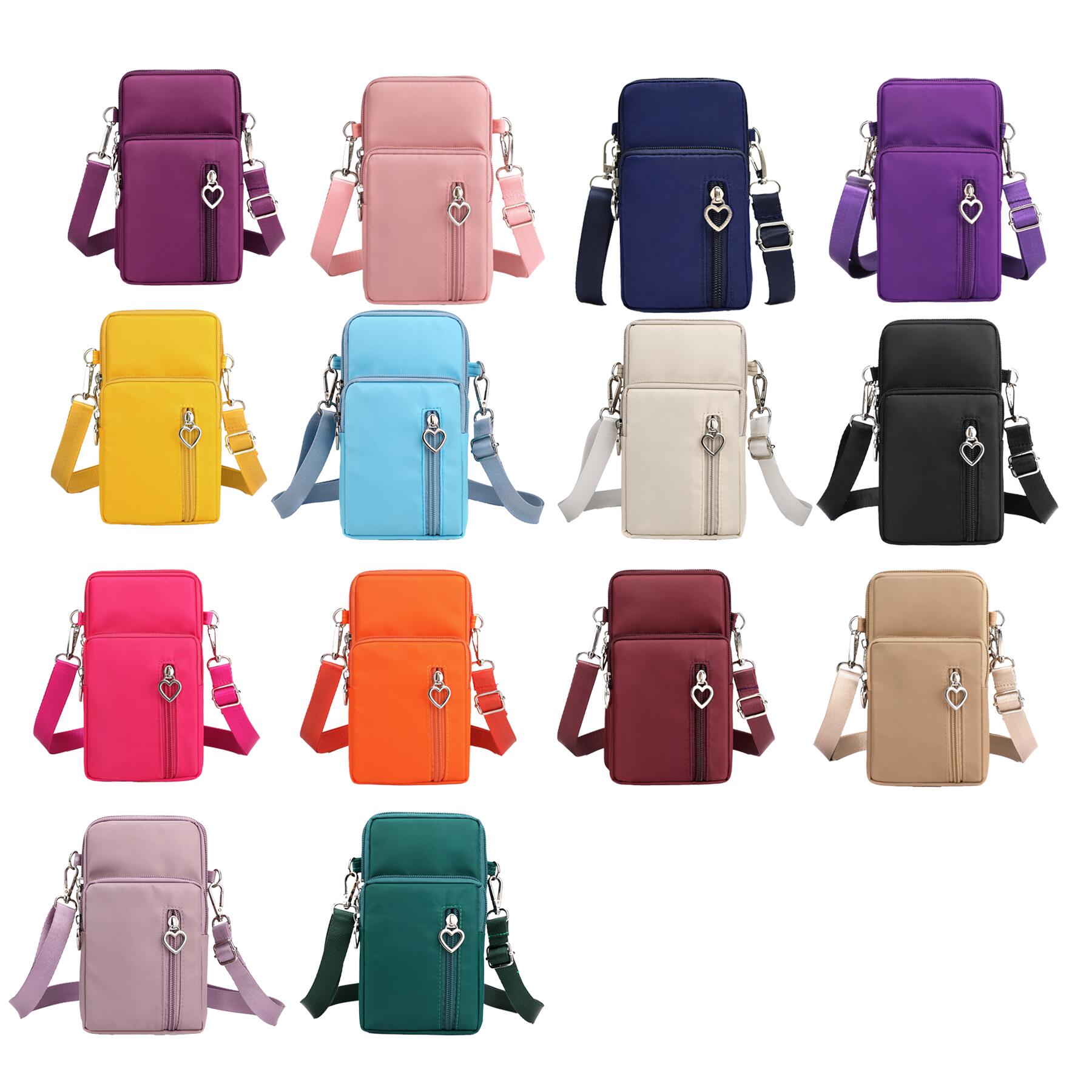 Mini Crossbody Bag with Multiple Pockets