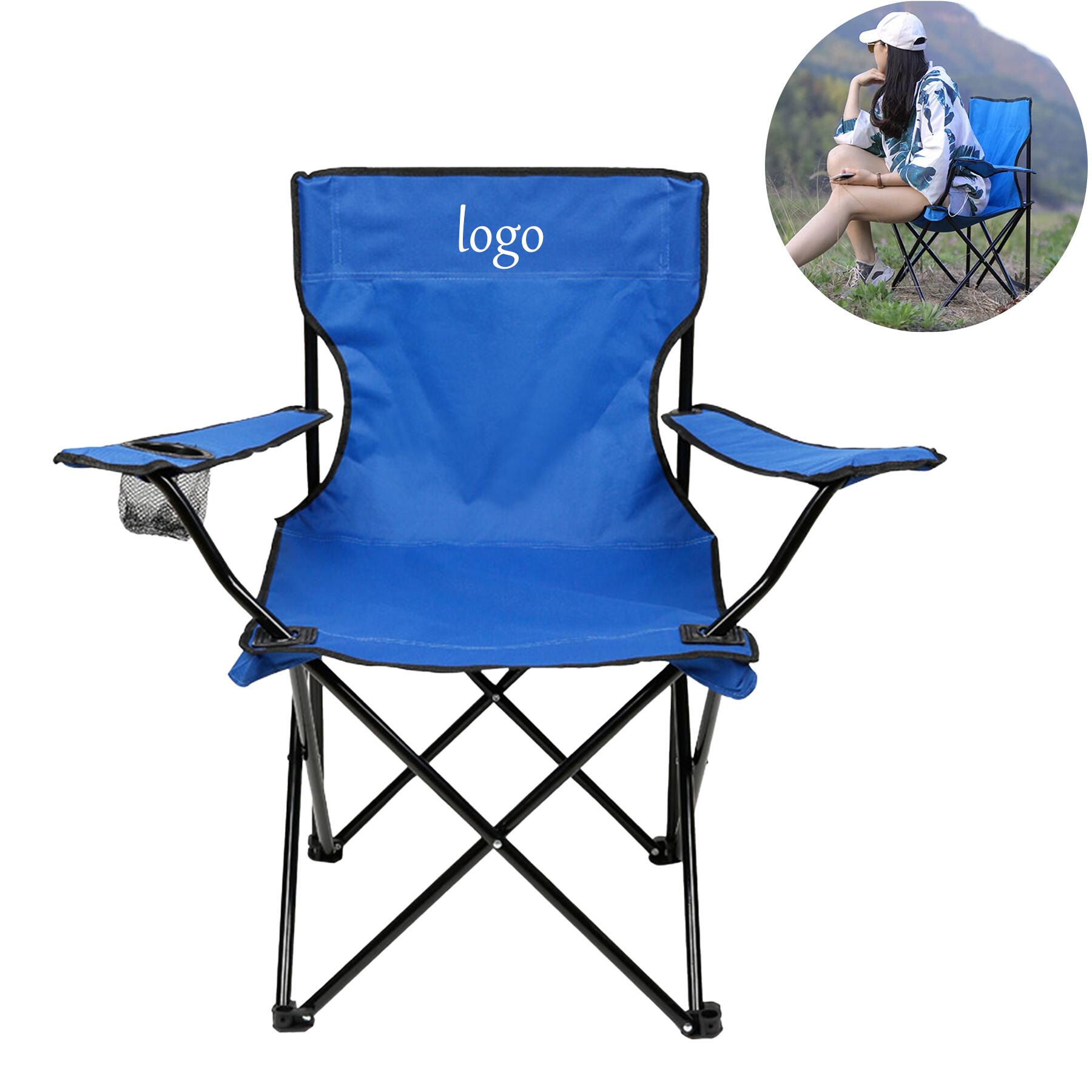 Portable Beach Chair with Cup Holder