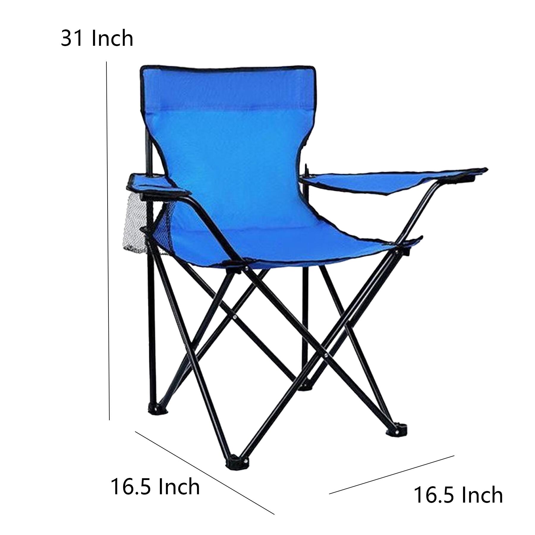 Portable Beach Chair with Cup Holder
