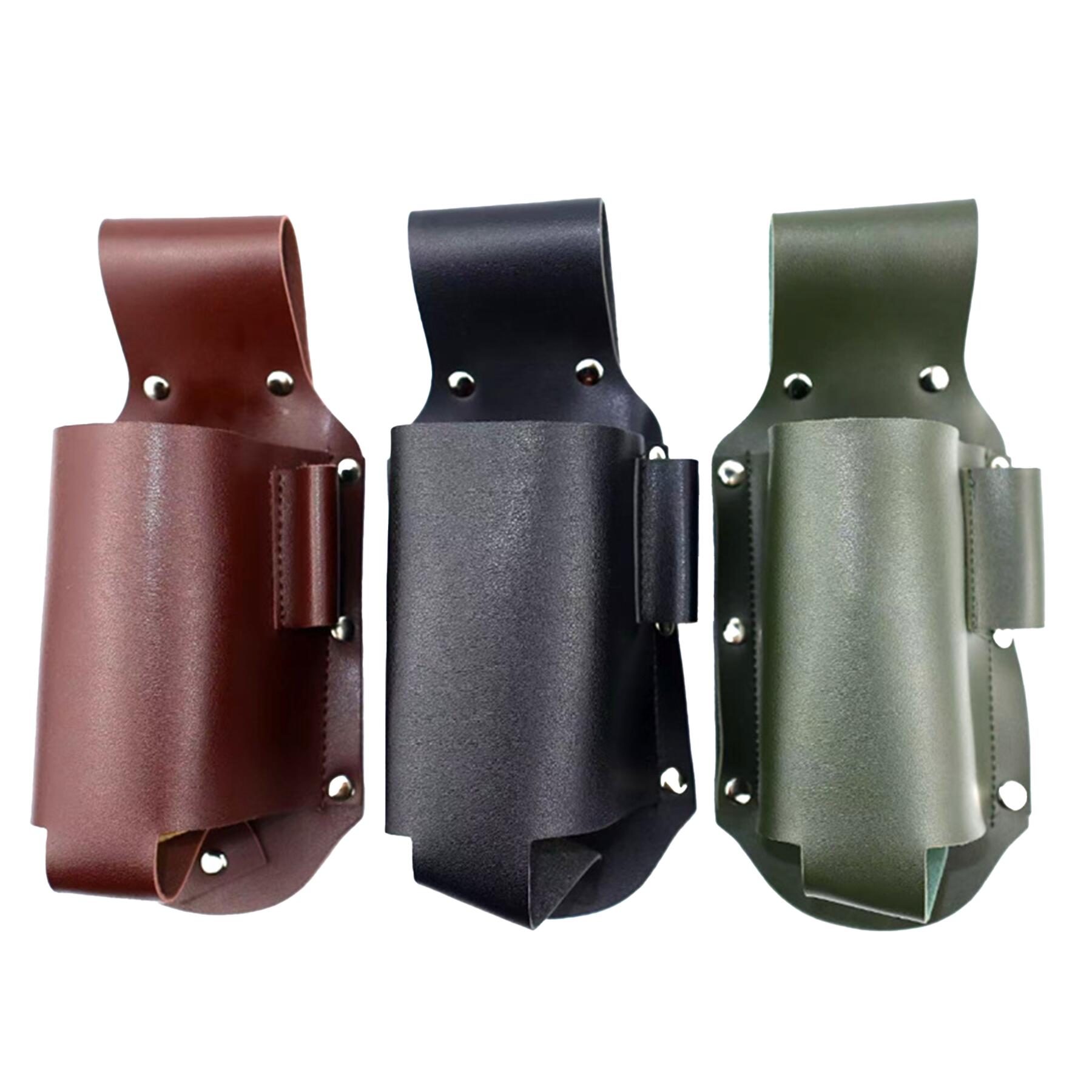 Leather Beer Bottle Waist Holster