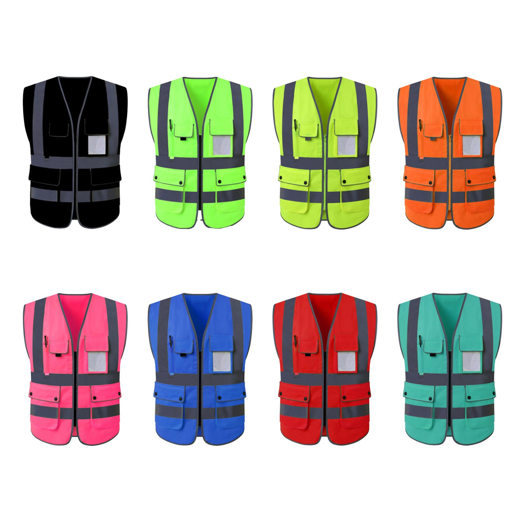 High Visibility Reflective Safety Vest