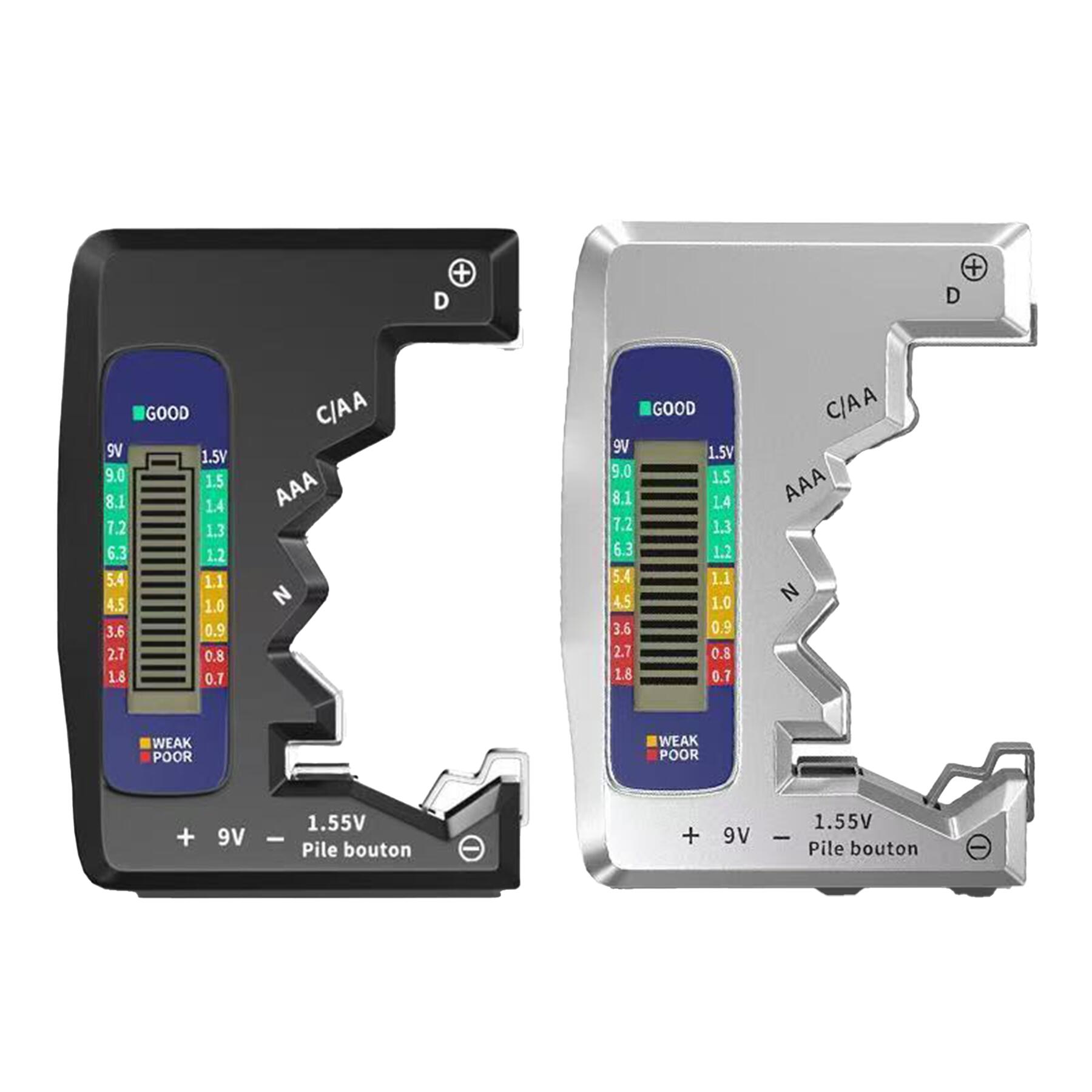Universal Battery Tester LCD Display