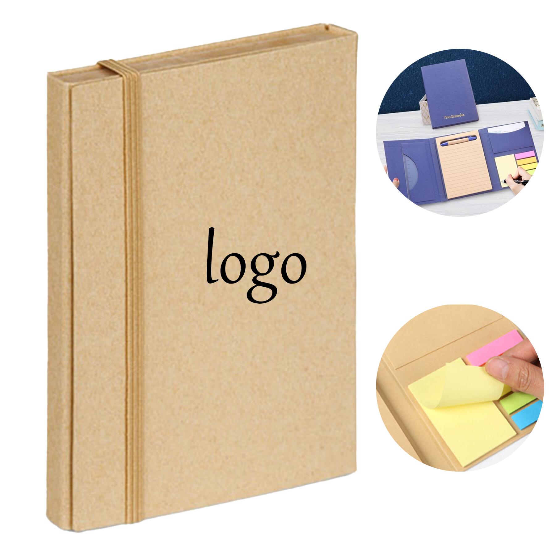 Sticky Note Book Pen Ruler Set