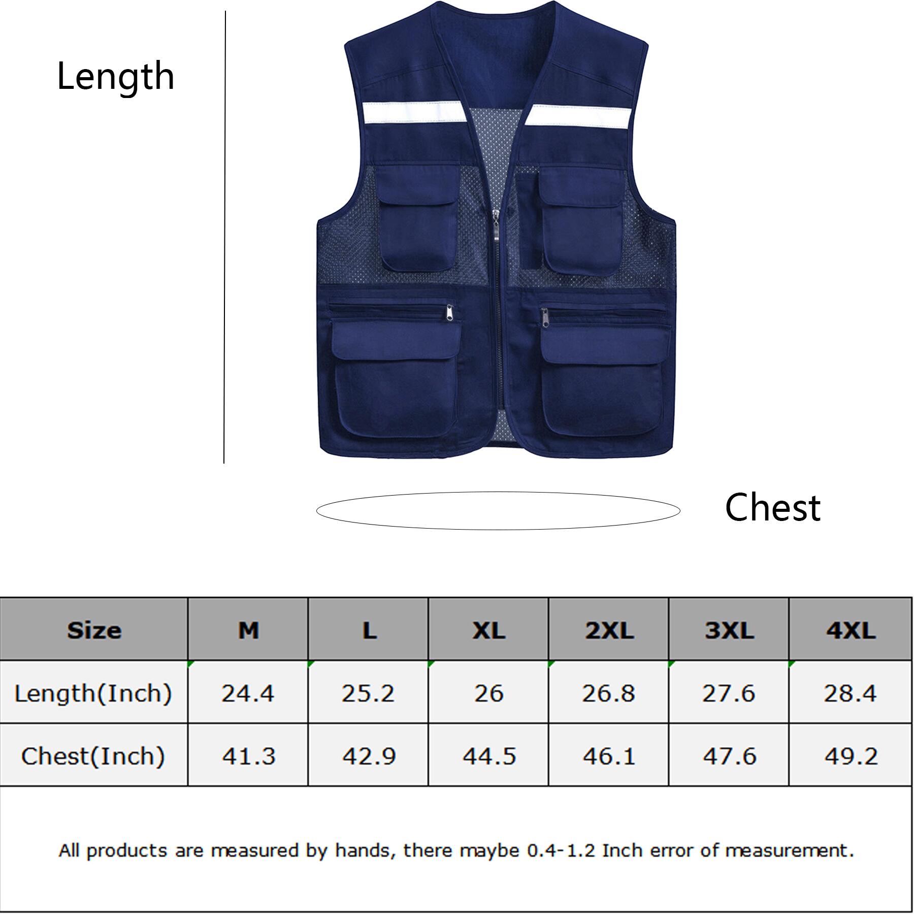 Reflective Safety Vest High Visibility