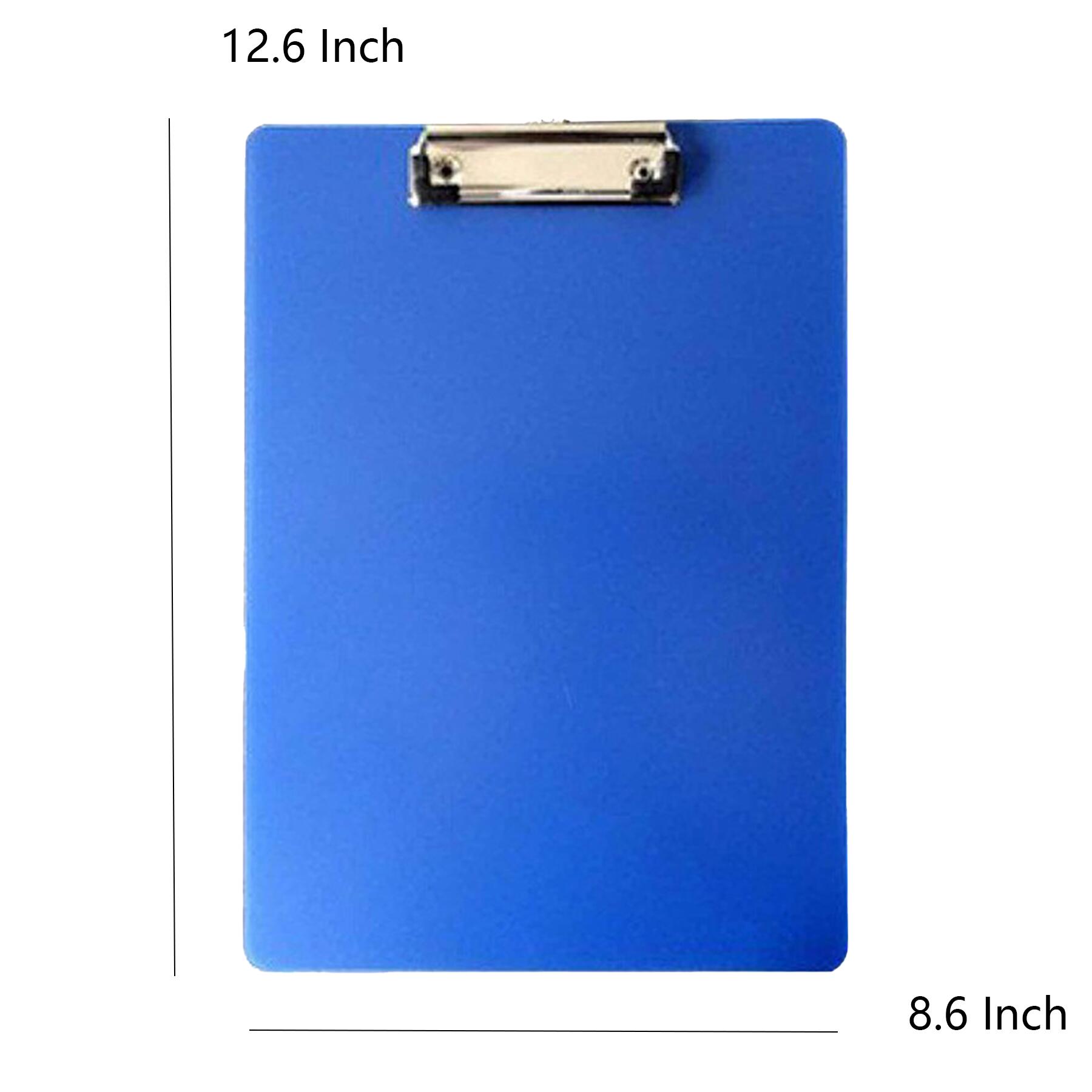 Custom Logo Metal Clip PVC Clipboard