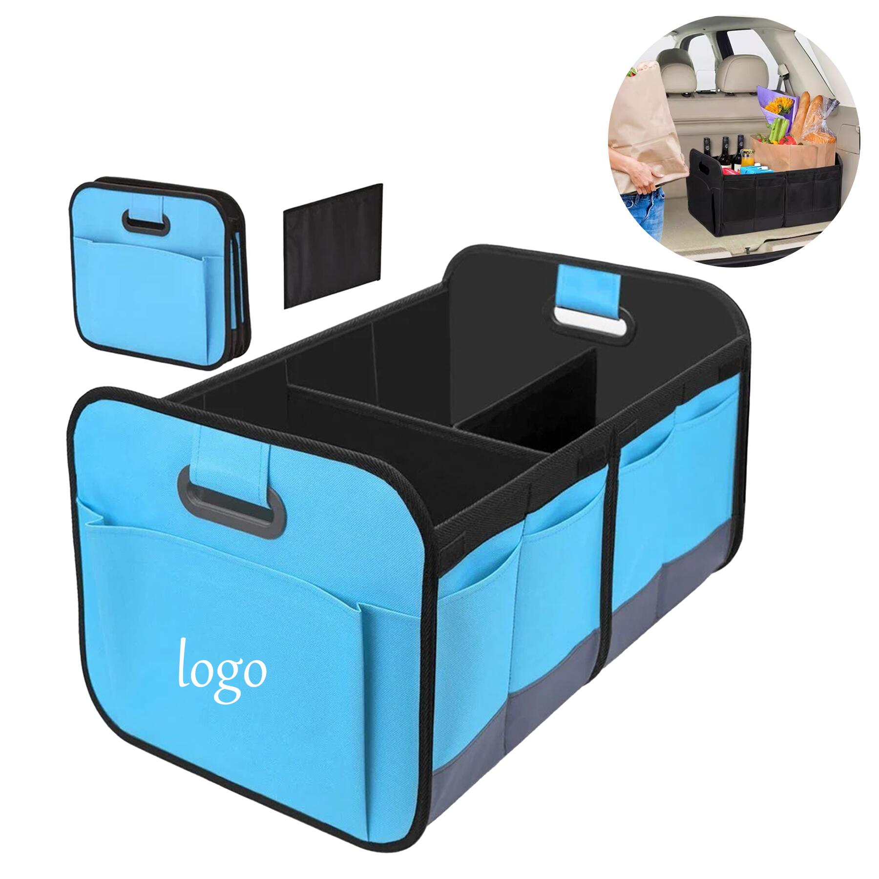 Foldable Car Trunk Organizer Storage