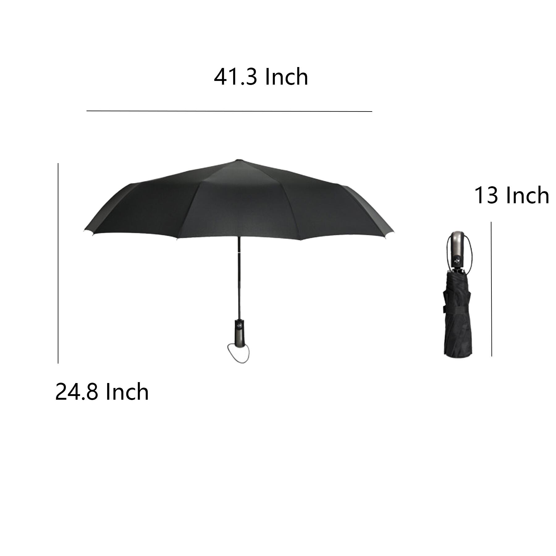 Windproof Travel Umbrella Premium Protection