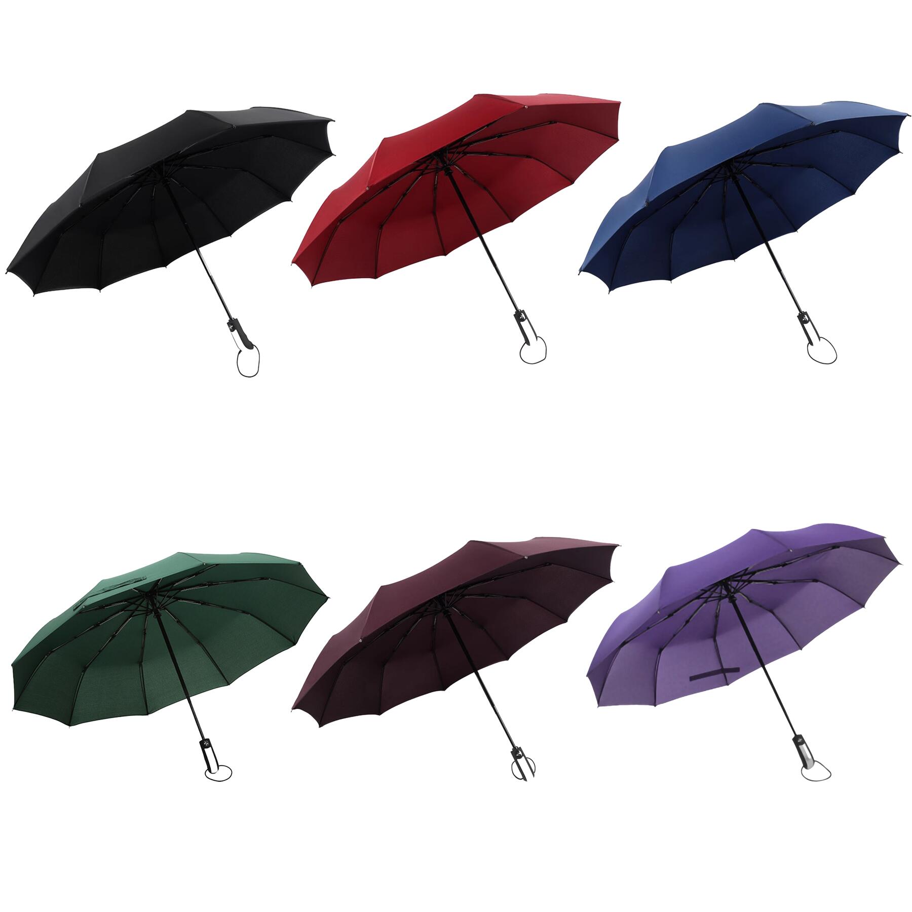 Windproof Travel Umbrella Premium Protection