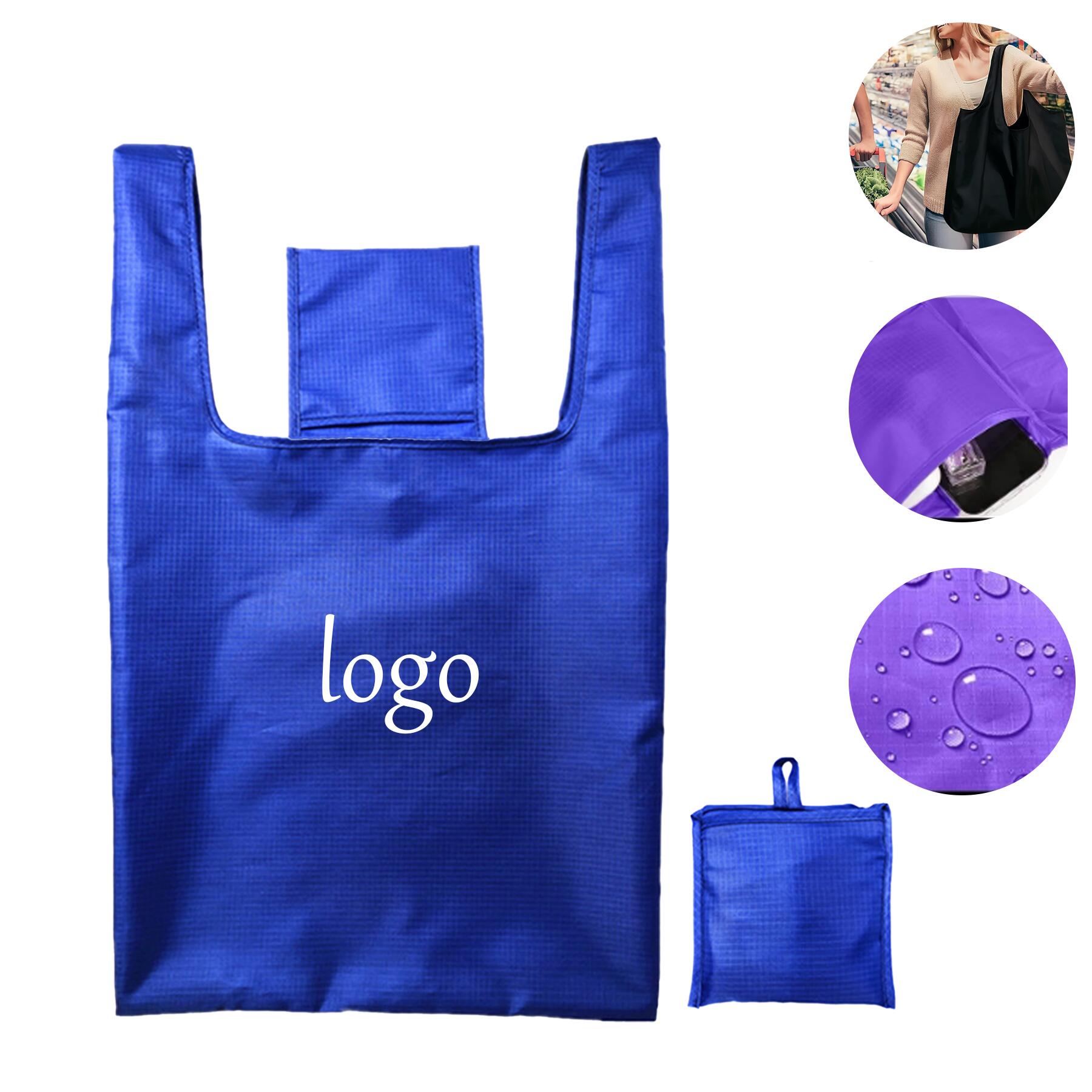 Foldable Reusable Grocery Tote