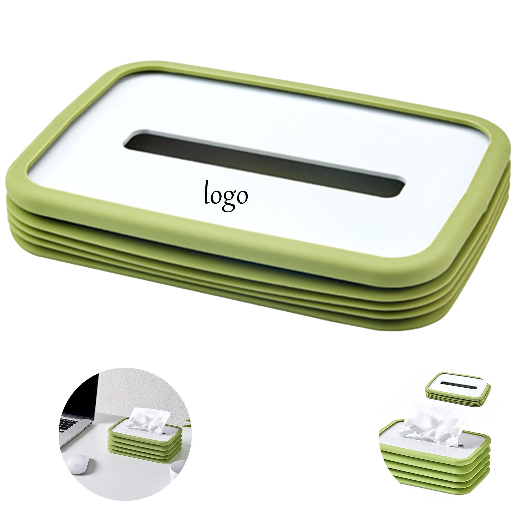 Foldable Silicone Car Tissue Holder