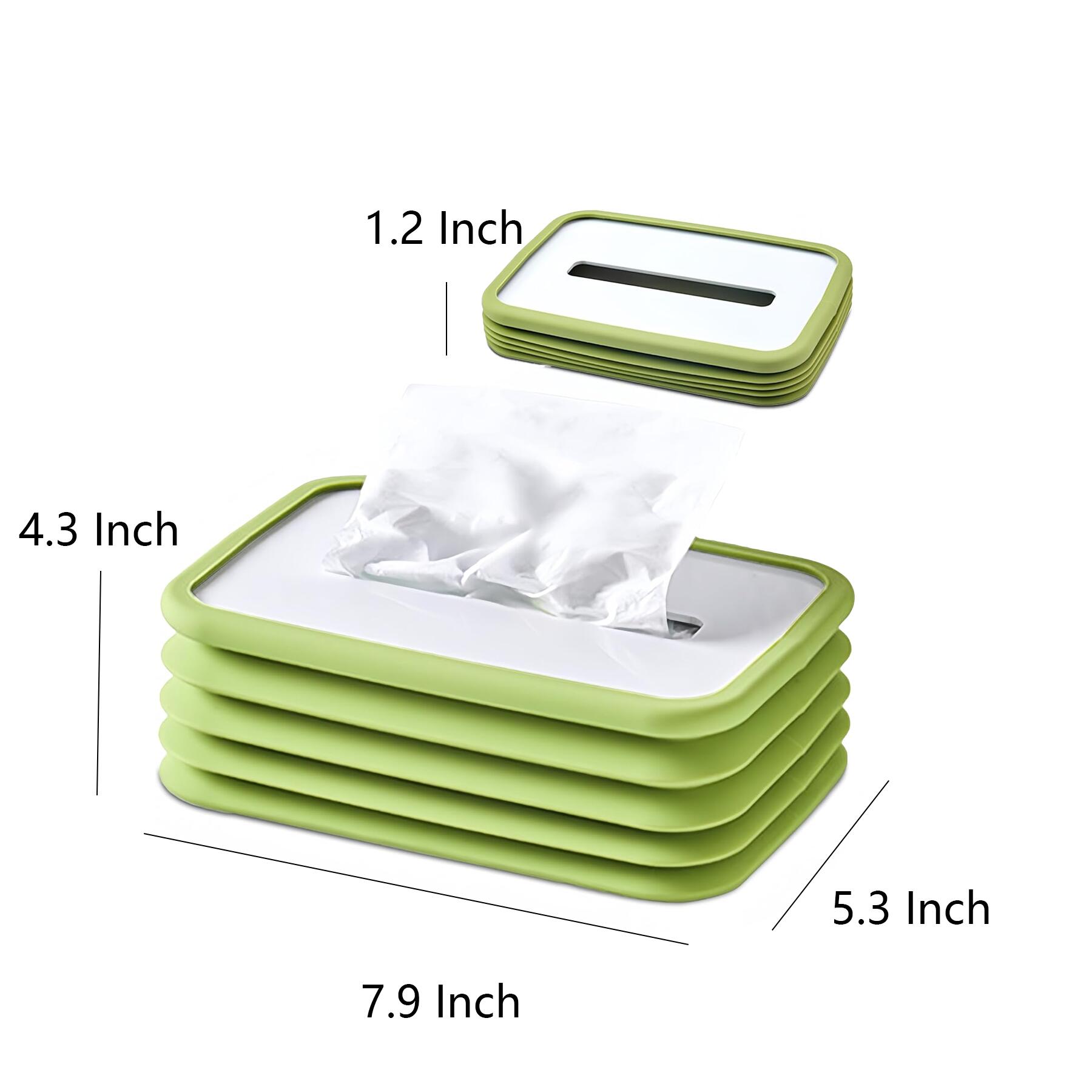 Foldable Silicone Car Tissue Holder