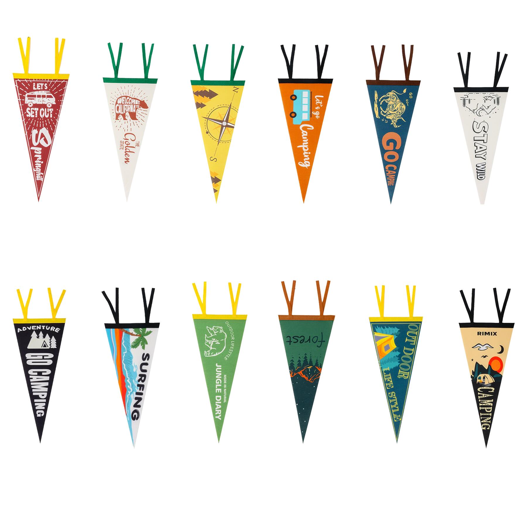 Custom Felt Pennant Wall Decor