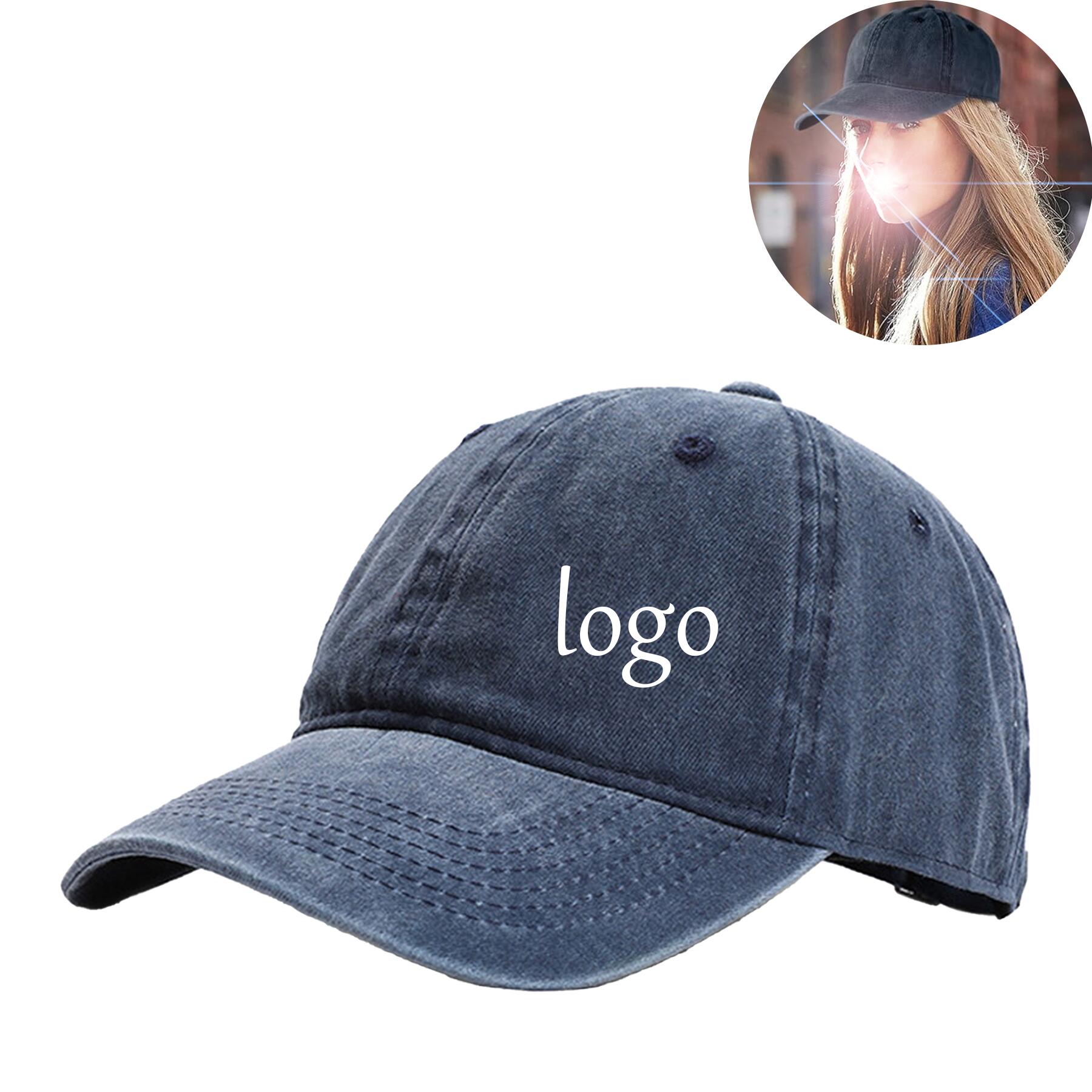 Vintage Distressed Cotton Baseball Cap