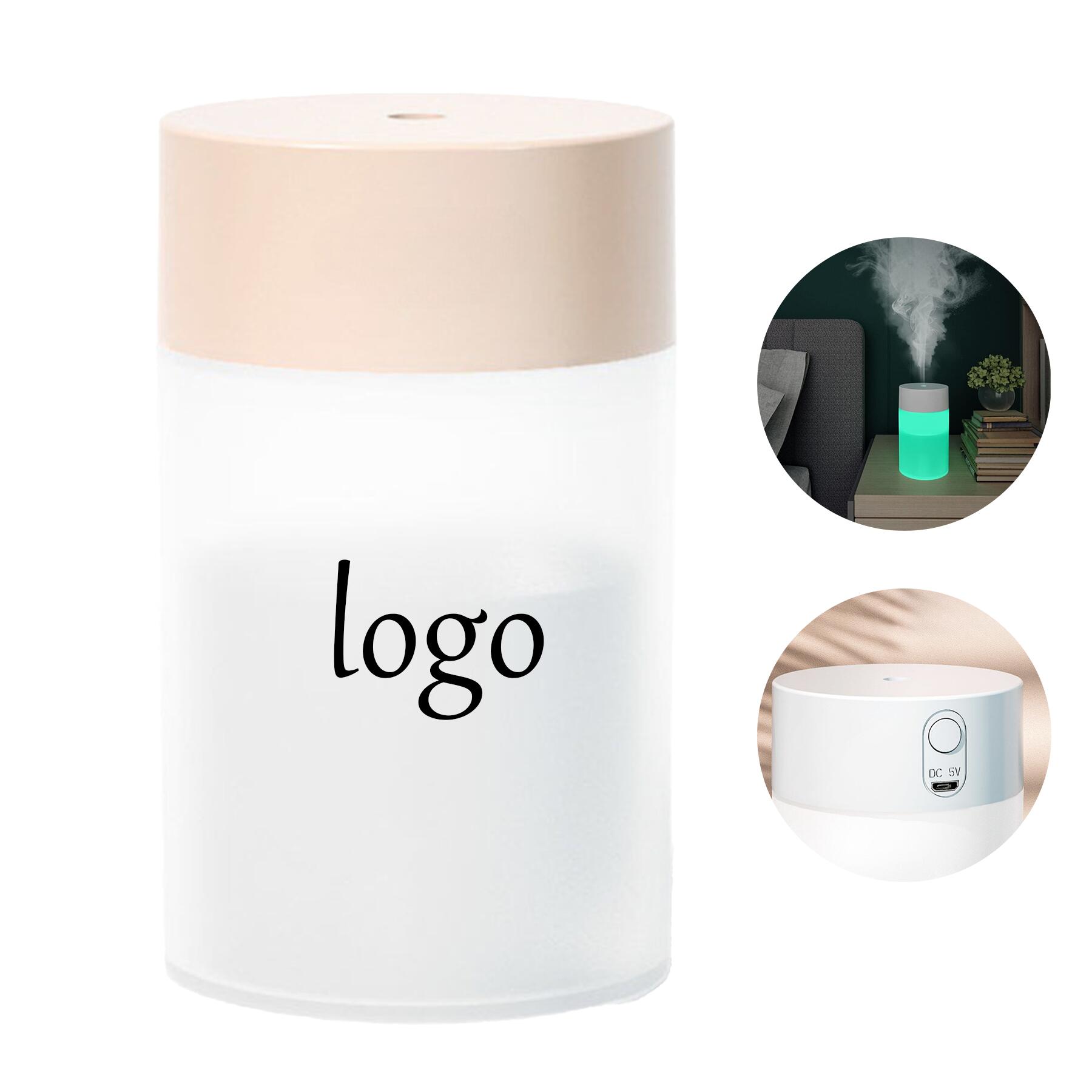 USB Mini Humidifier with Night Light