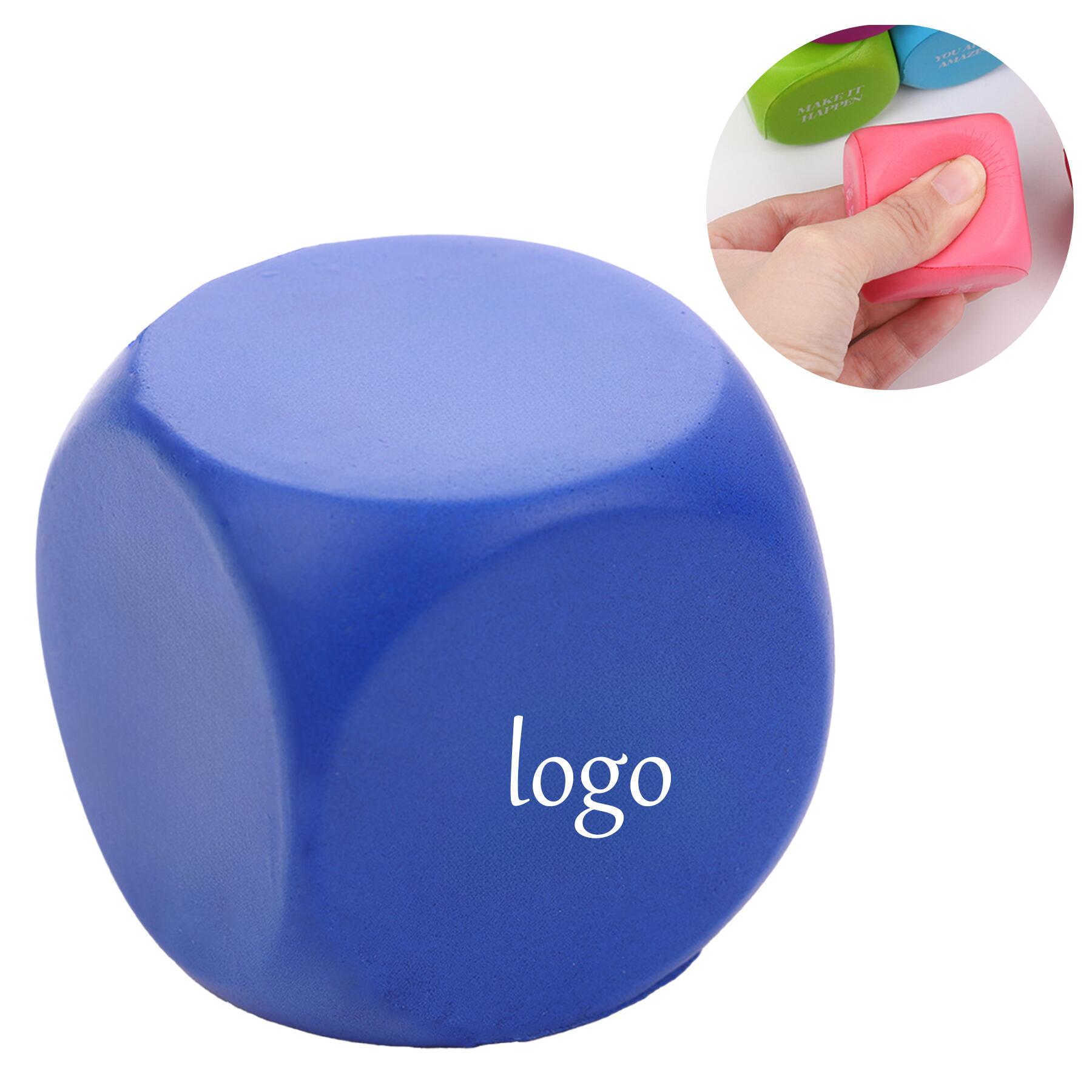 Stress Relief Foam Dice Motivational Quotes