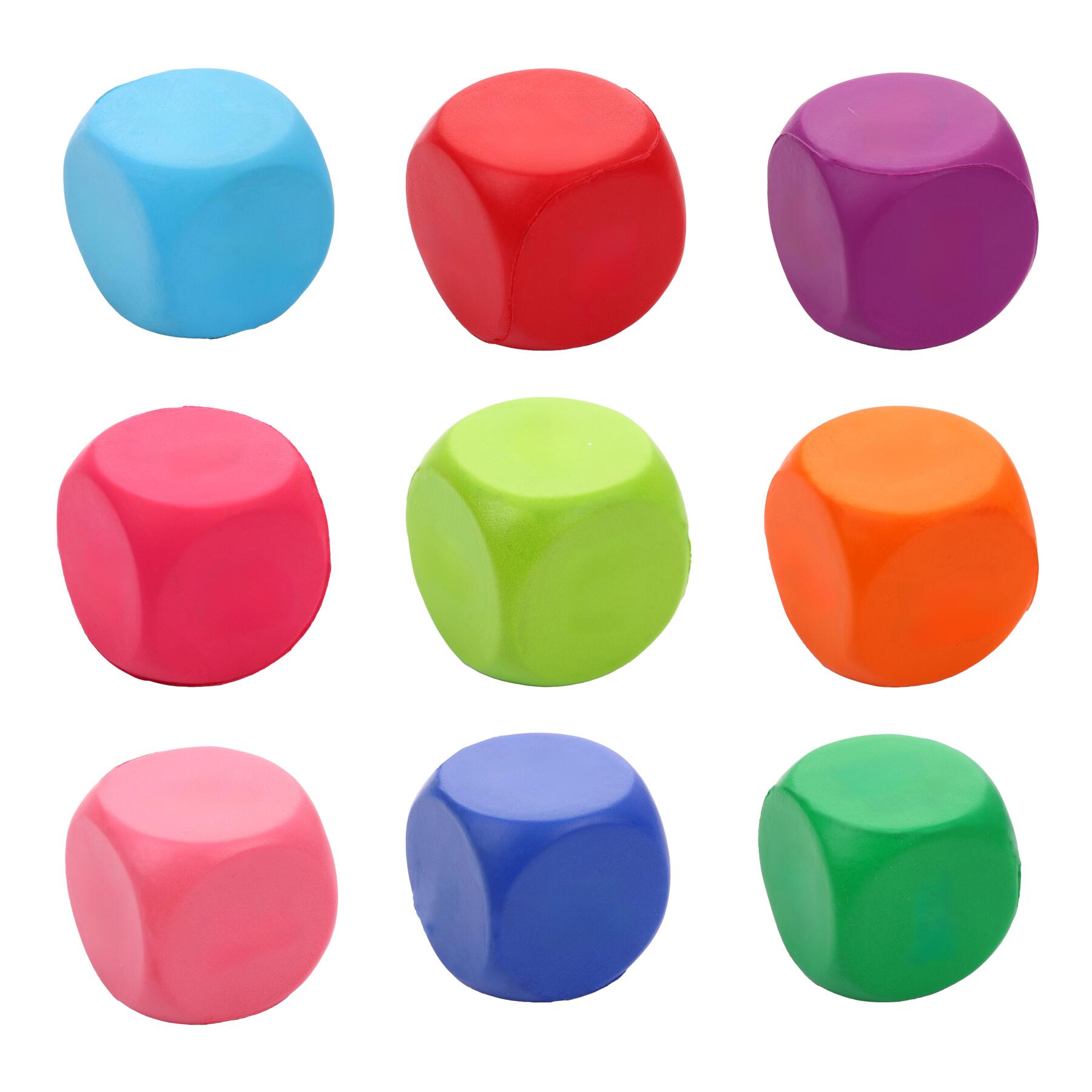 Stress Relief Foam Dice Motivational Quotes