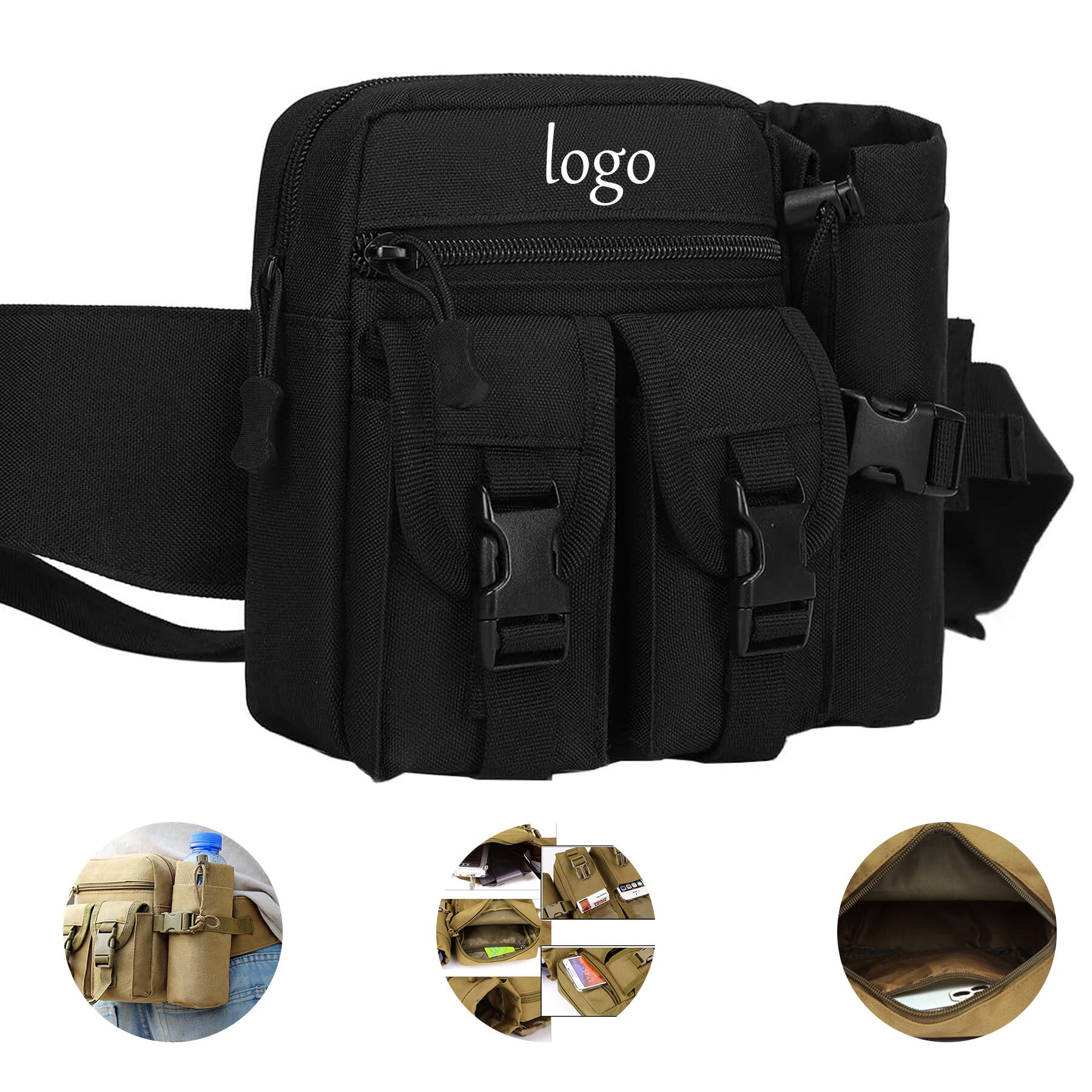 Oxford Fanny Pack Water Bottle Holder