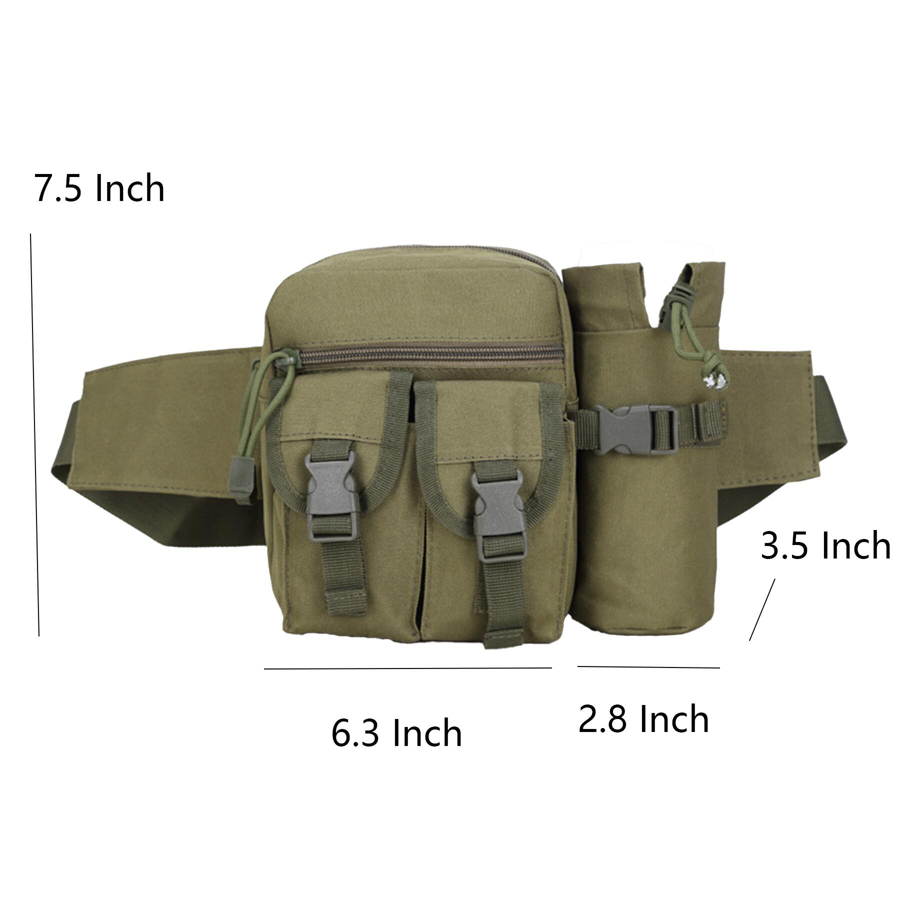 Oxford Fanny Pack Water Bottle Holder