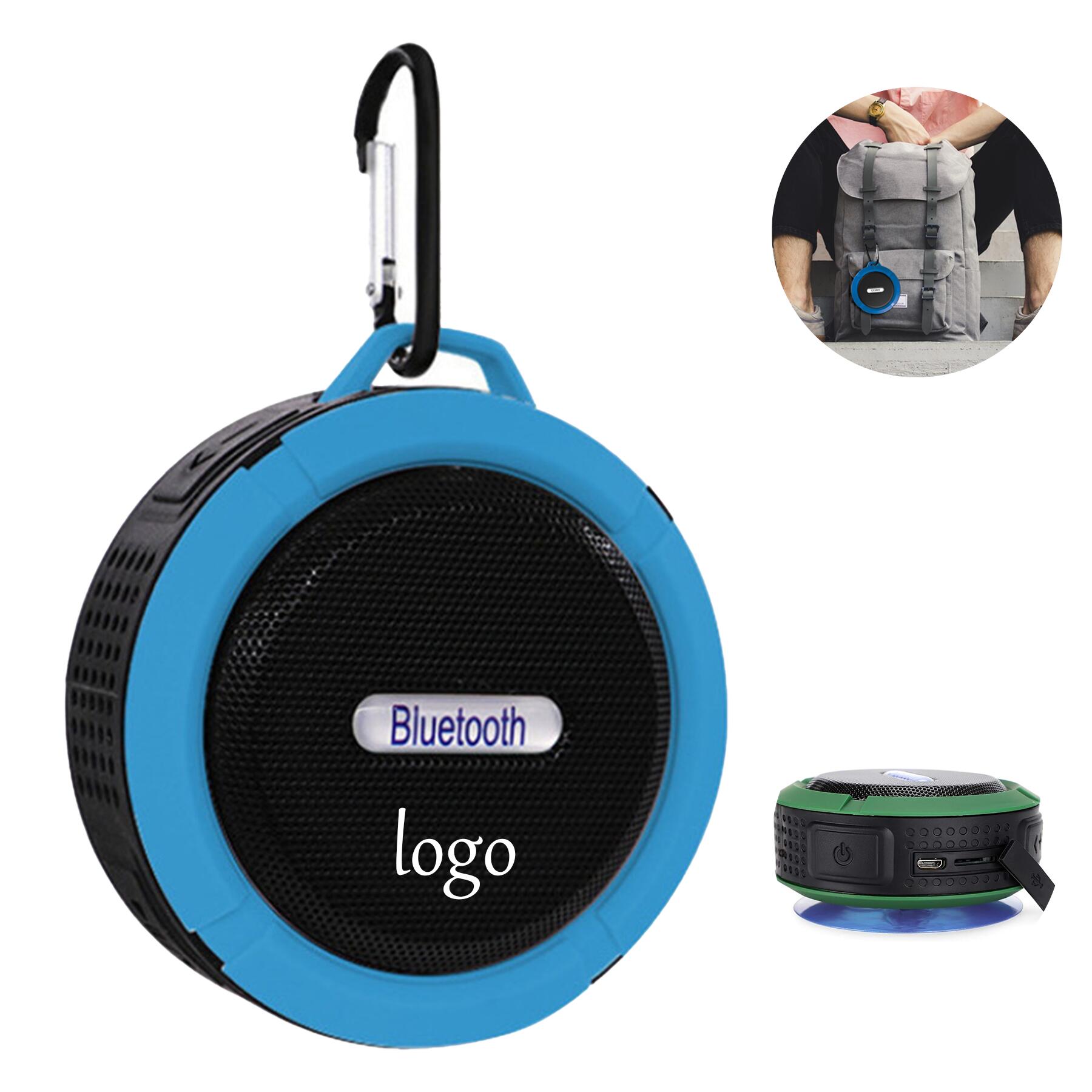 Waterproof Bluetooth Speaker with Suction Cup