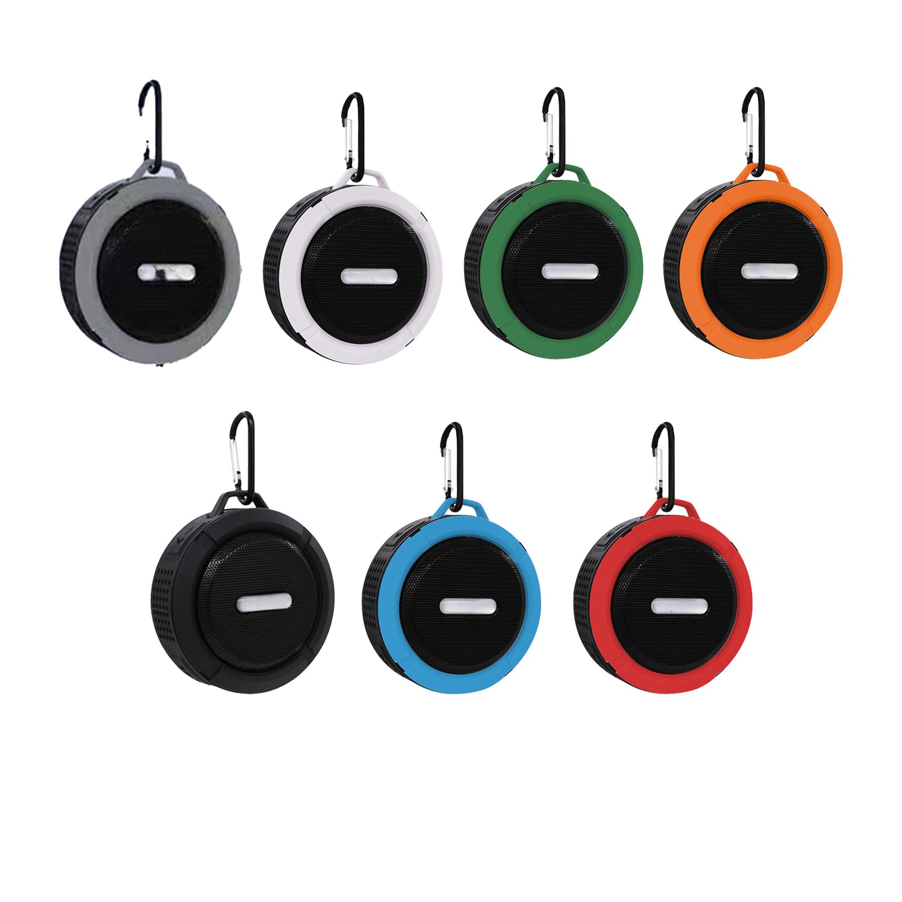 Waterproof Bluetooth Speaker with Suction Cup