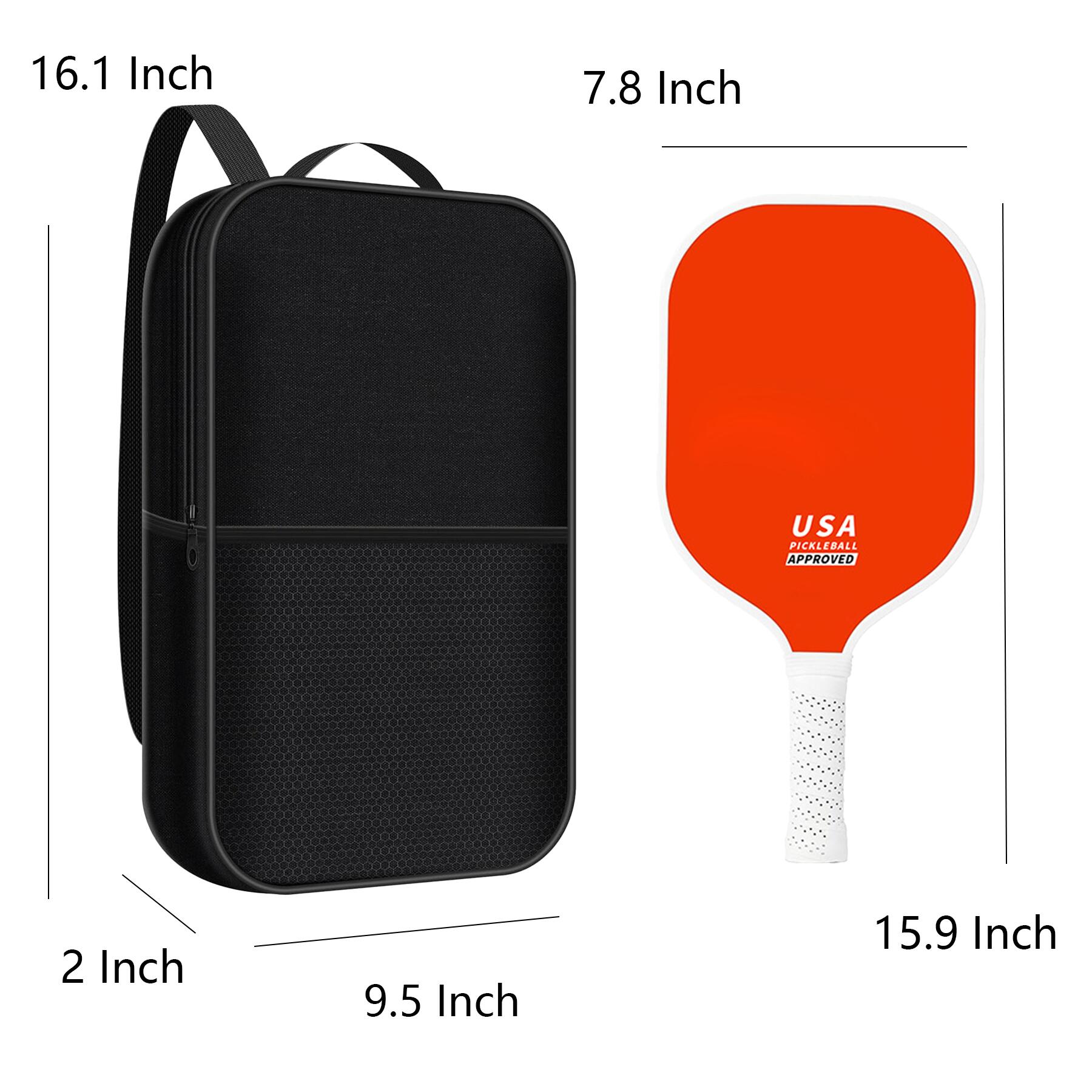 Premium Fiberglass Pickleball Paddle Set