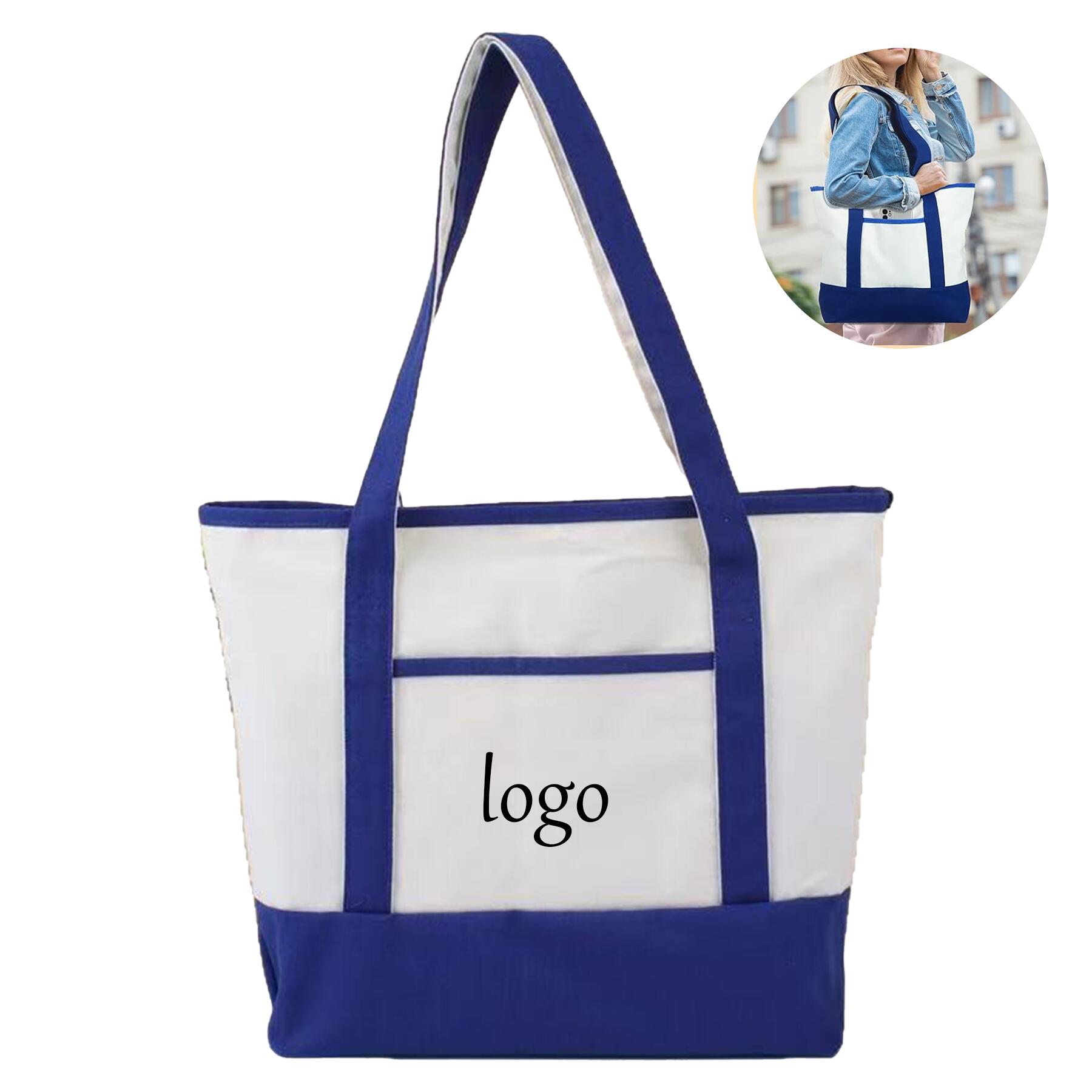 Durable Canvas Tote Large Capacity