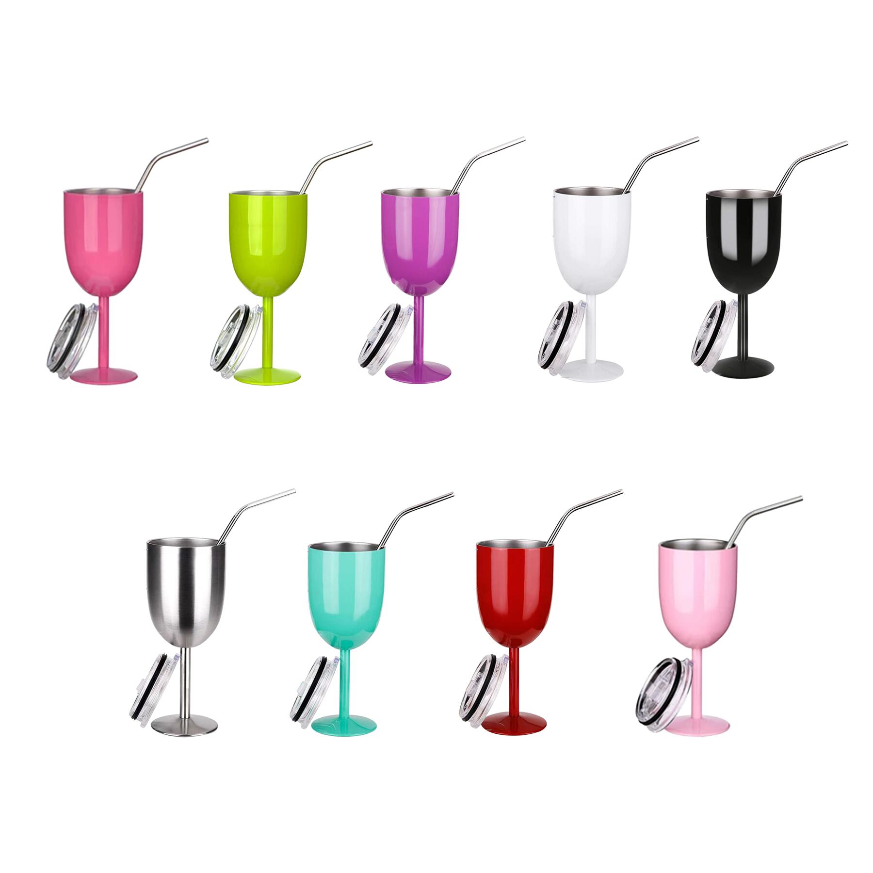 Insulated Stainless Steel Wine Glass