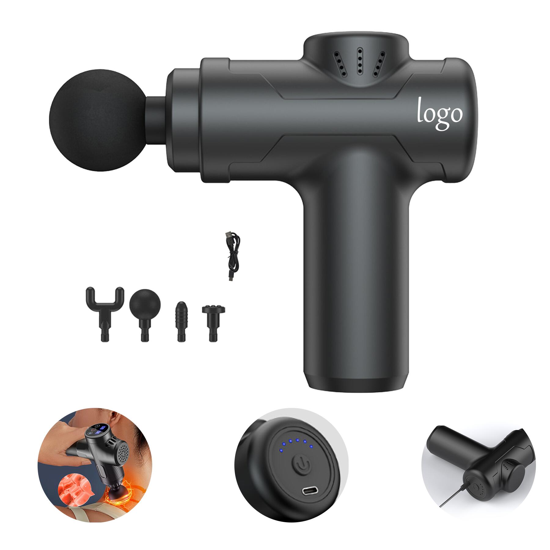 Ultra Quiet Cordless Deep Tissue Massage Gun