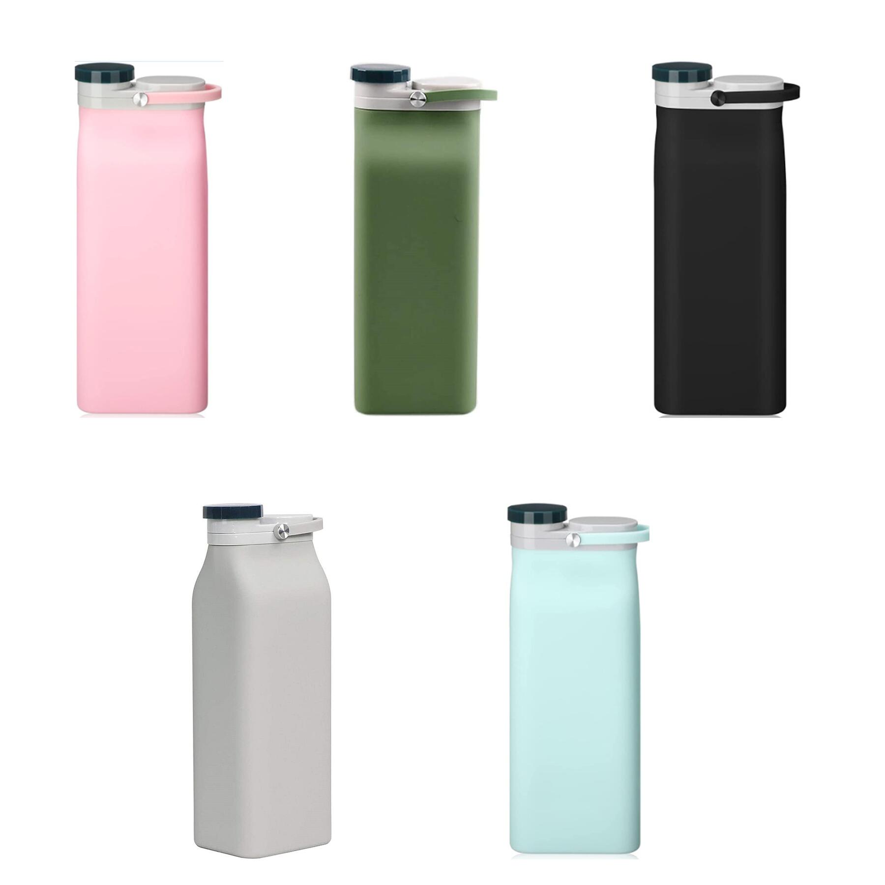 Collapsible Silicone Water Bottle Portable