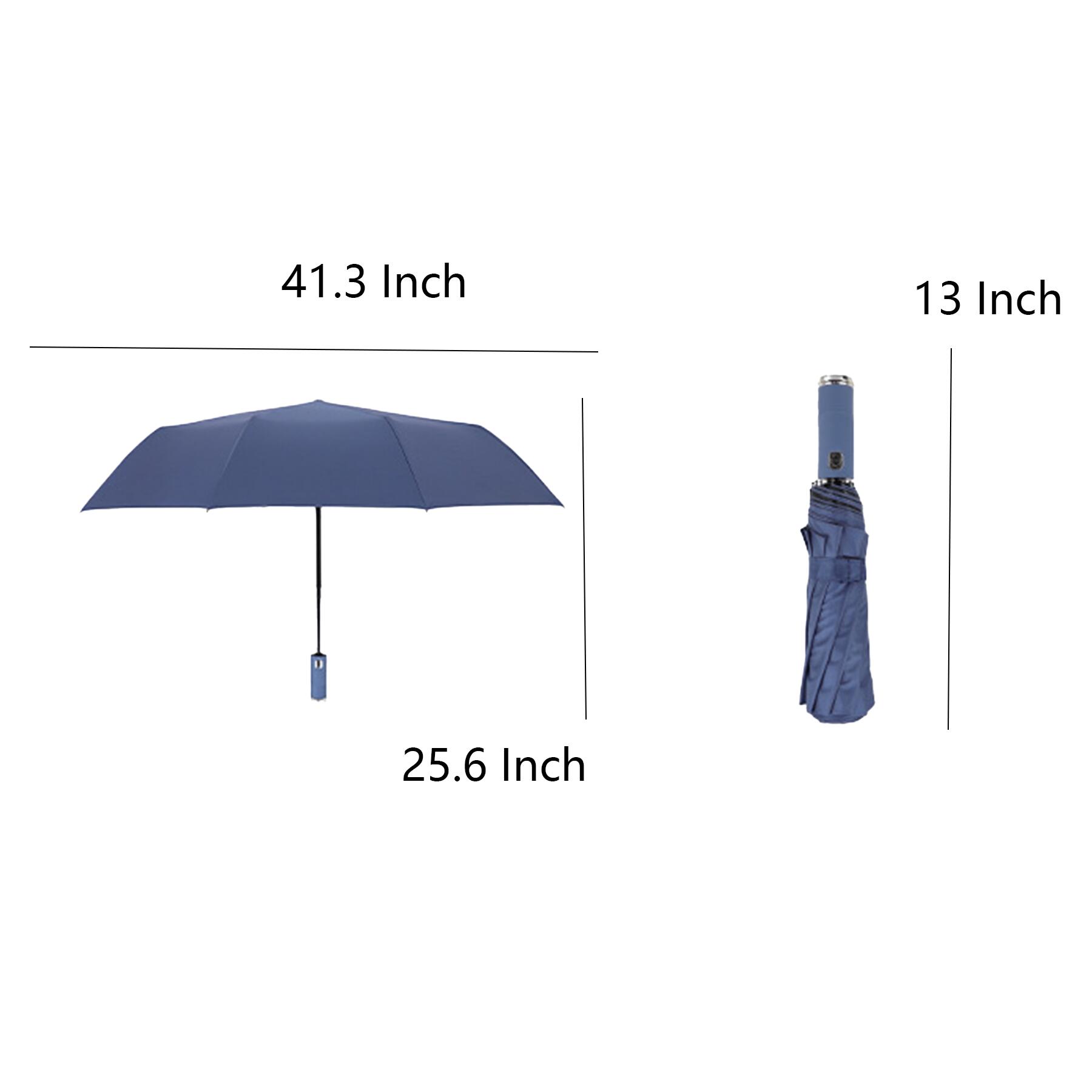 LED Windproof Folding Umbrella Lighted
