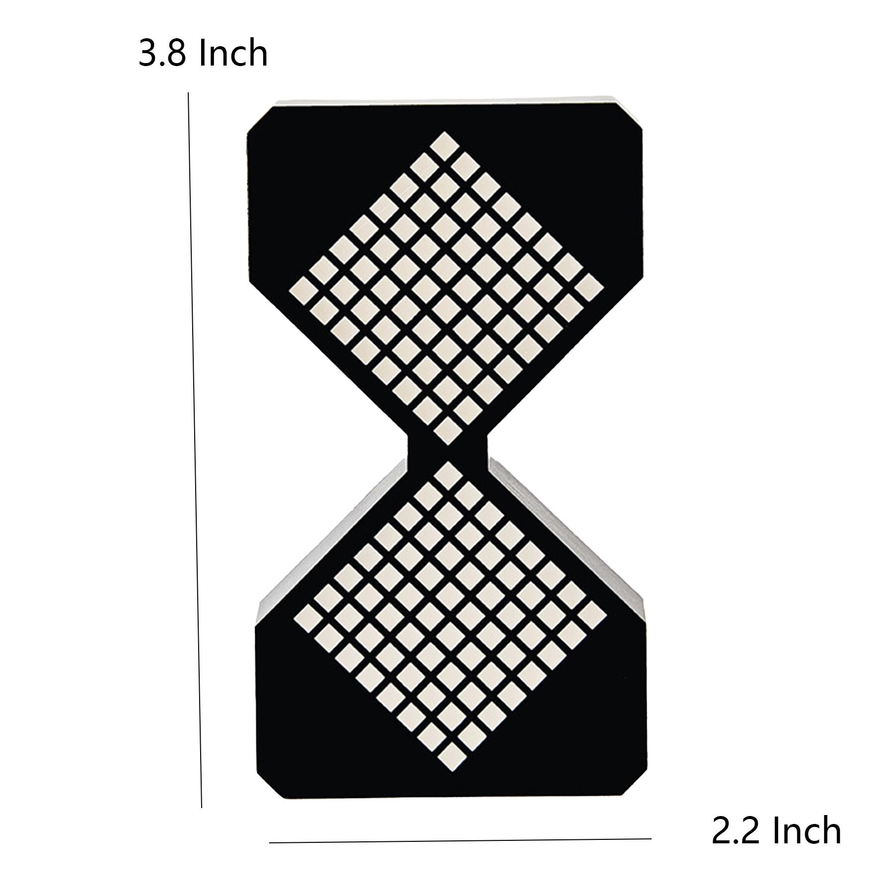 Digital LED Hourglass Timer Decor