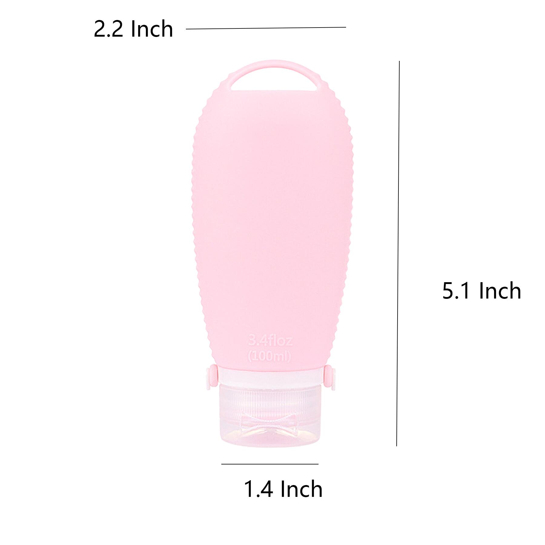 Leakproof Silicone Travel Toiletry Bottle