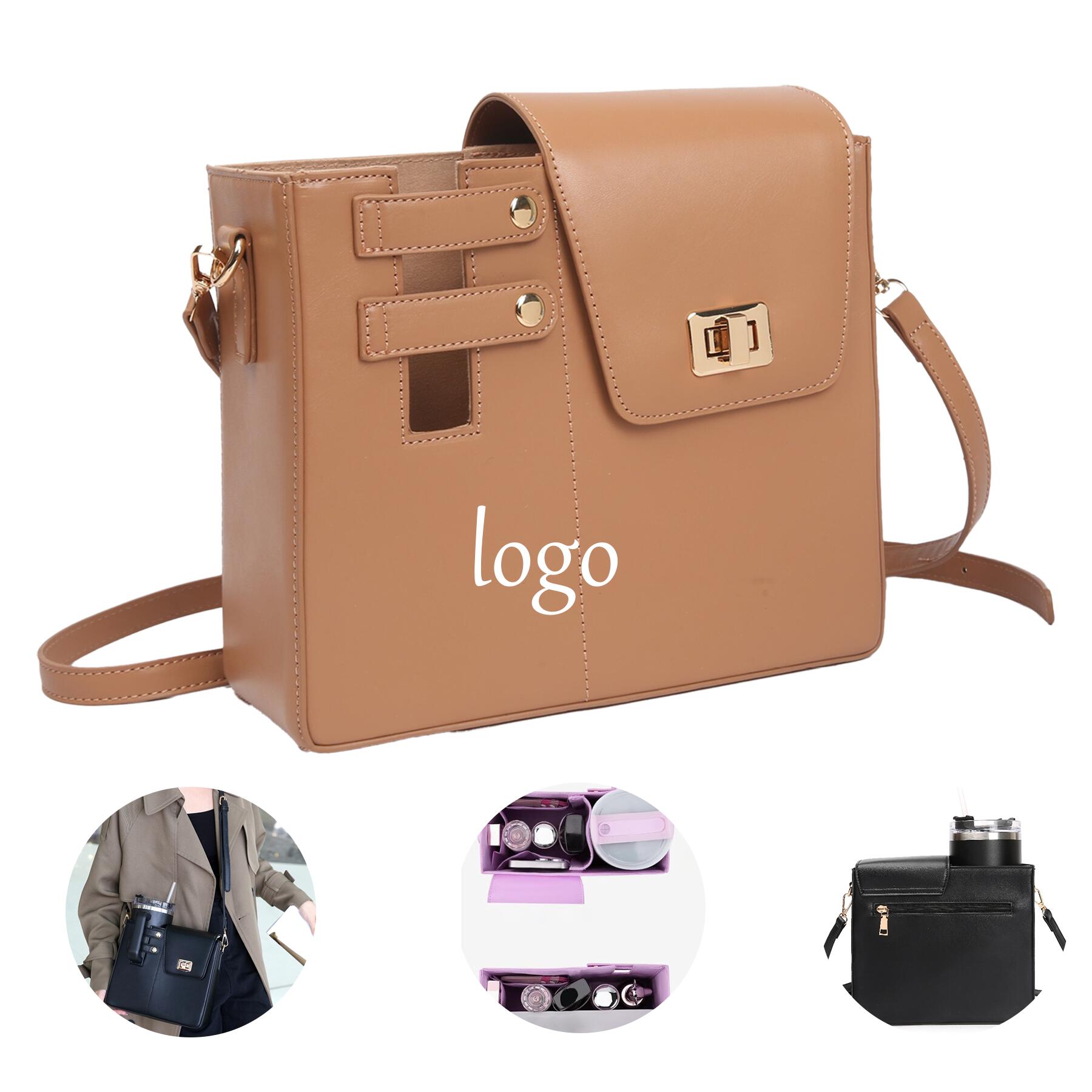 Insulated Water Bottle Crossbody Carrier