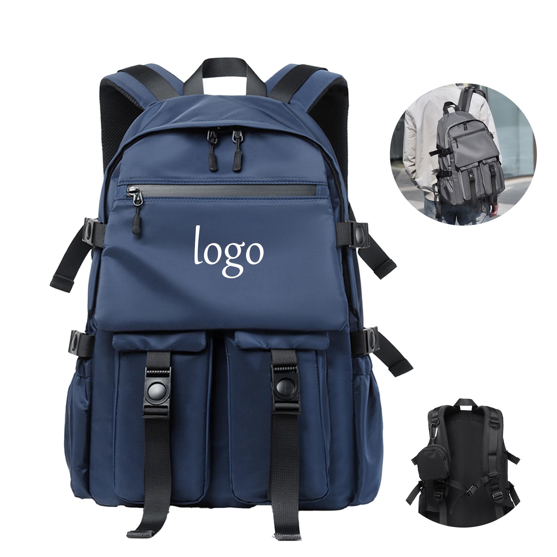 Promotional Backpack With Earbuds Bag