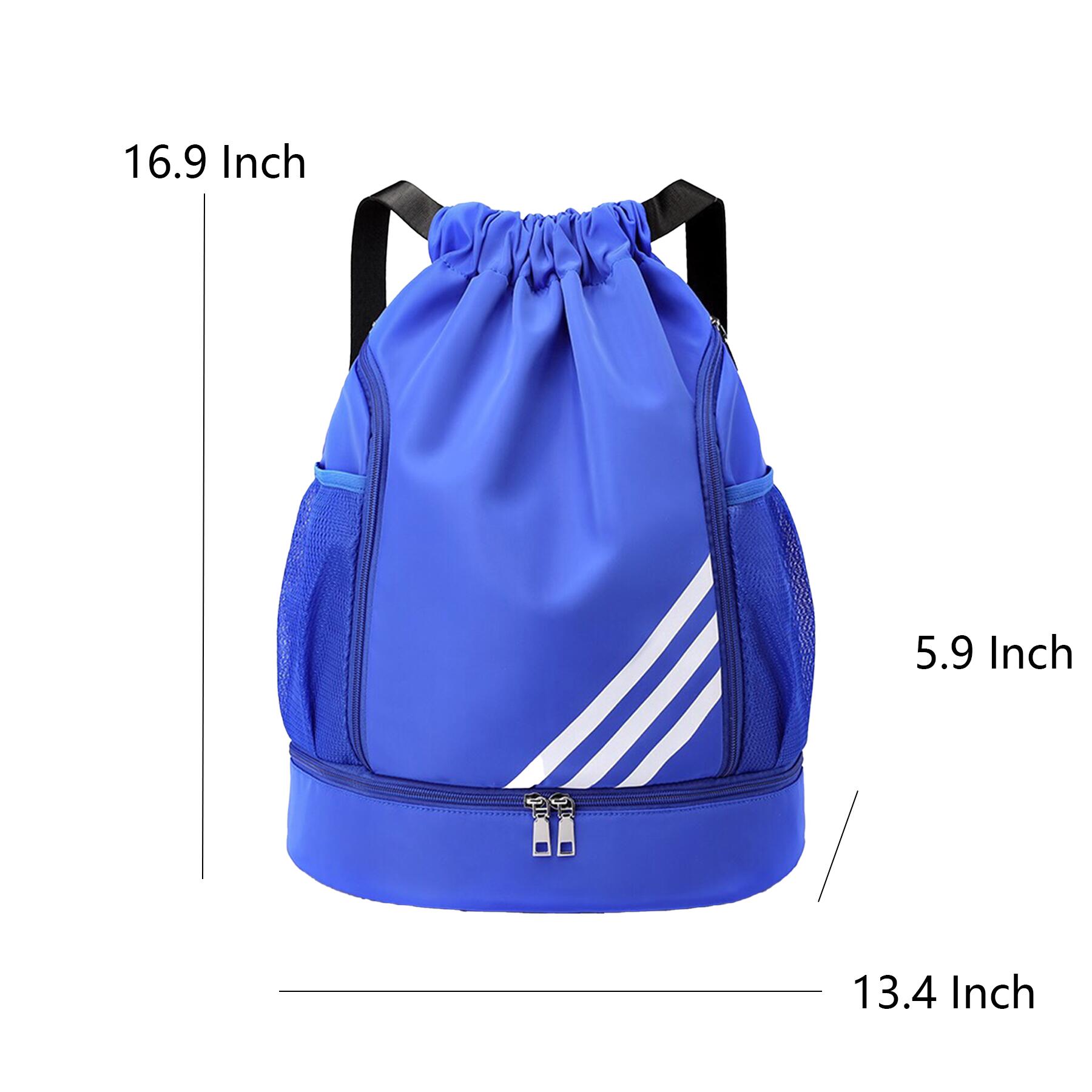 Waterproof Gym Backpack Shoe Compartment