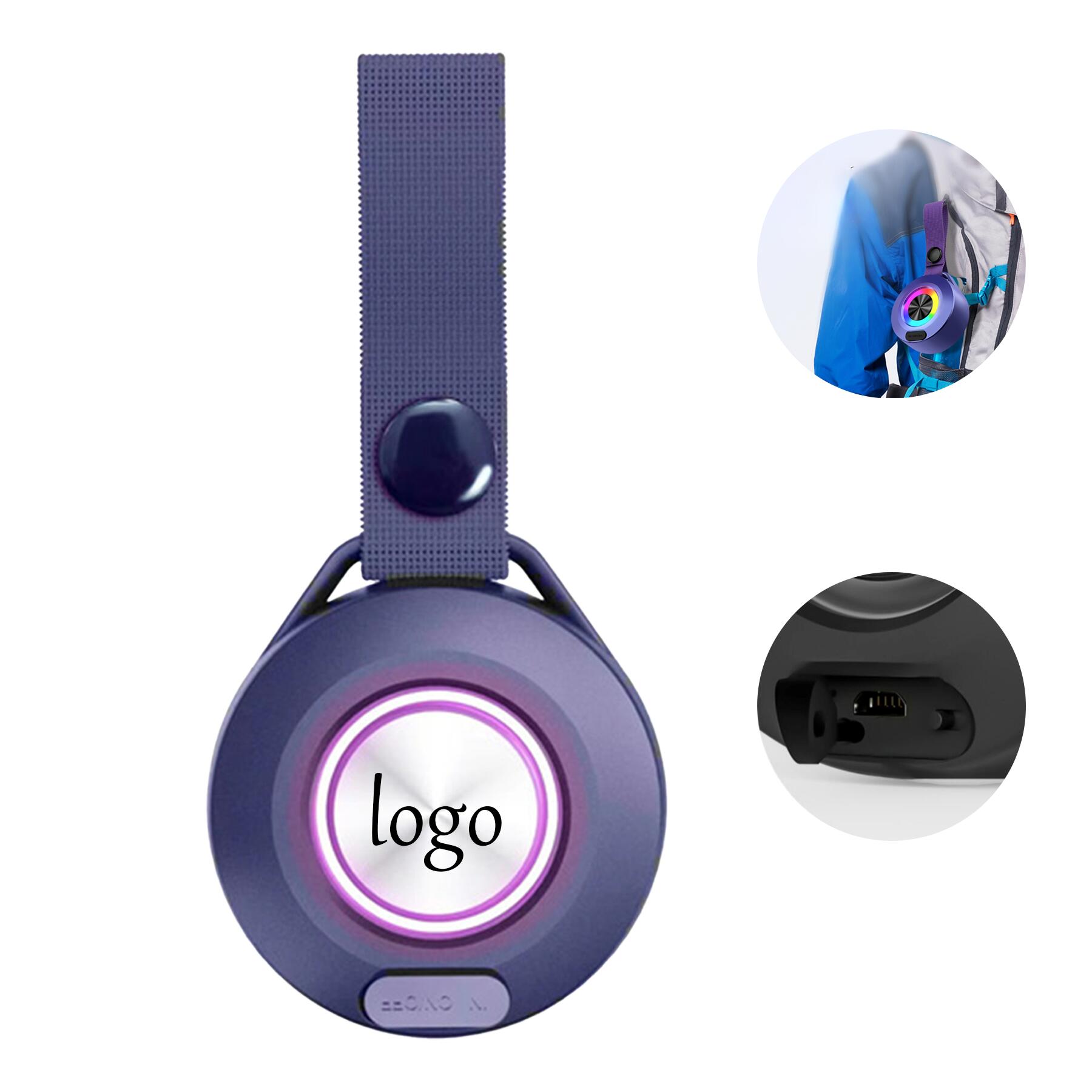 Portable Bluetooth Speaker with Lanyard