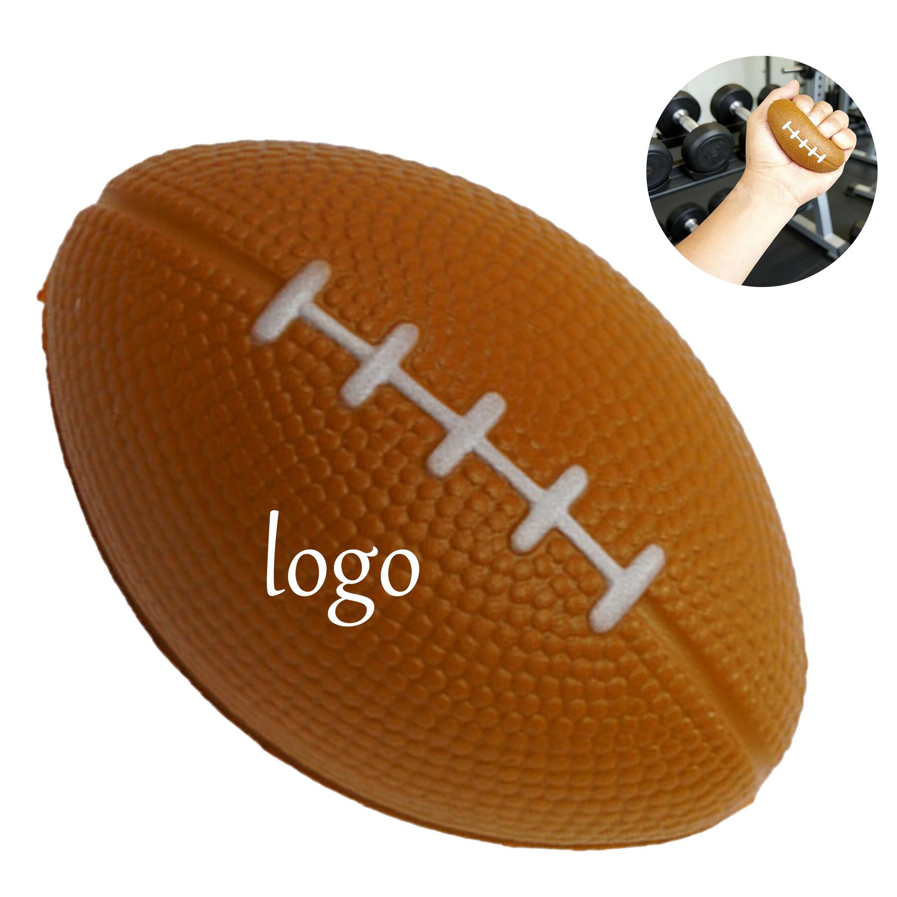 Custom Football Stress Relief Ball