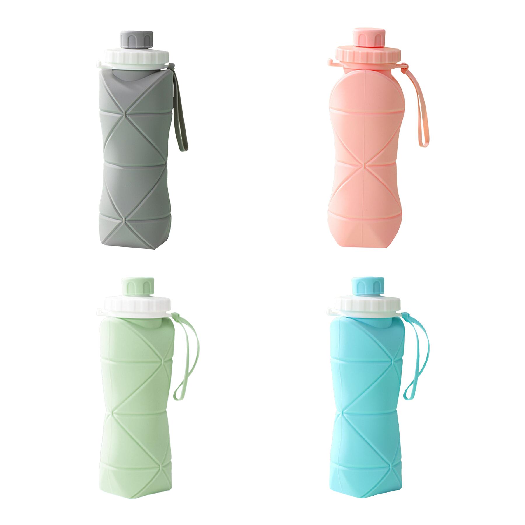 Foldable Silicone Water Bottle 600ml