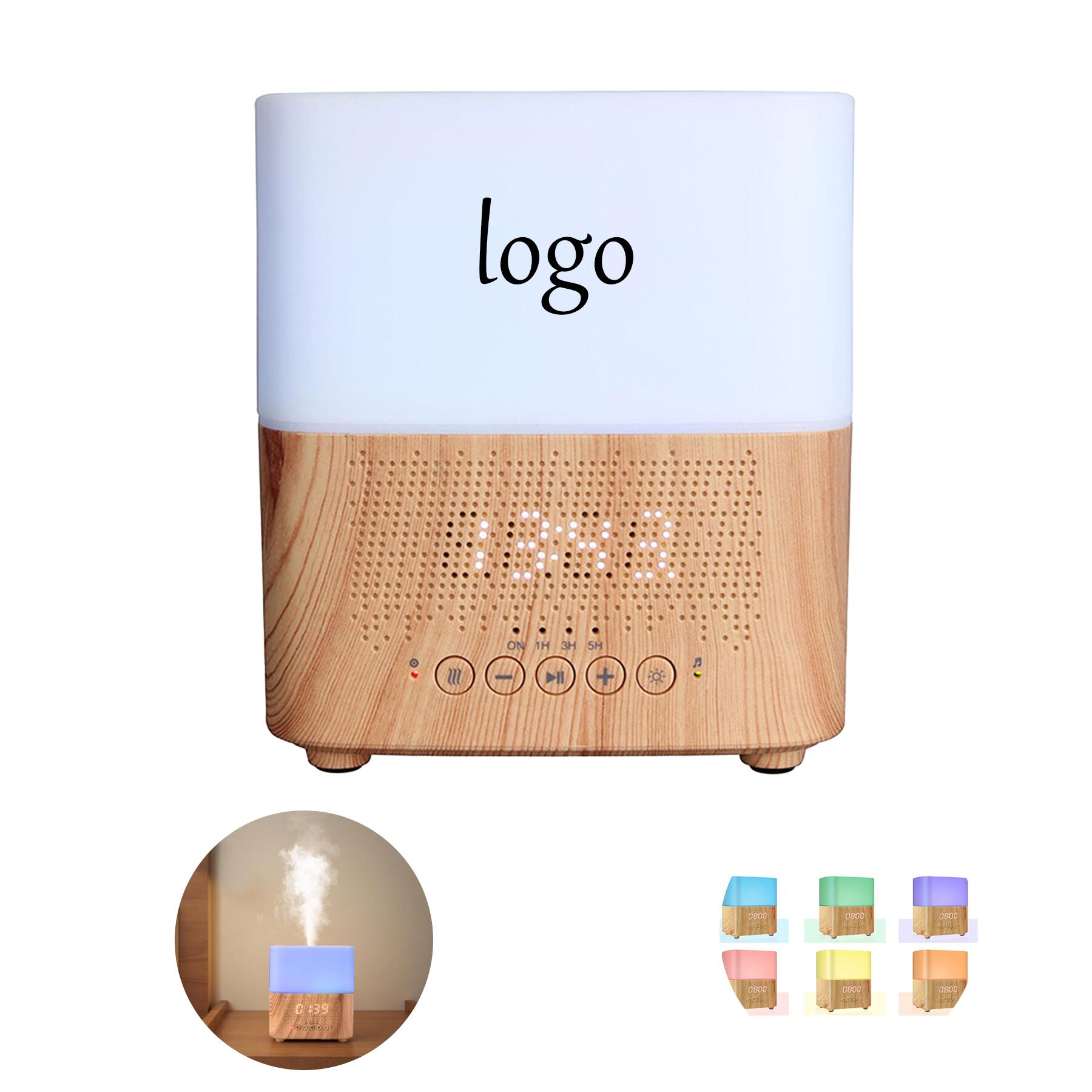 Bluetooth Alarm Clock Humidifier Speaker