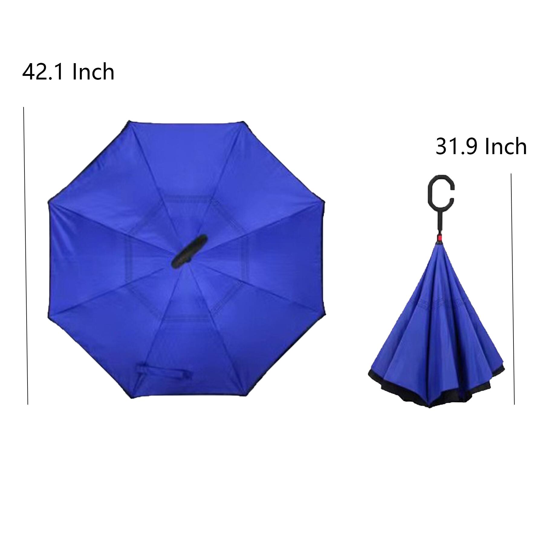 Reverse Folding Windproof Sun Protection Umbrella