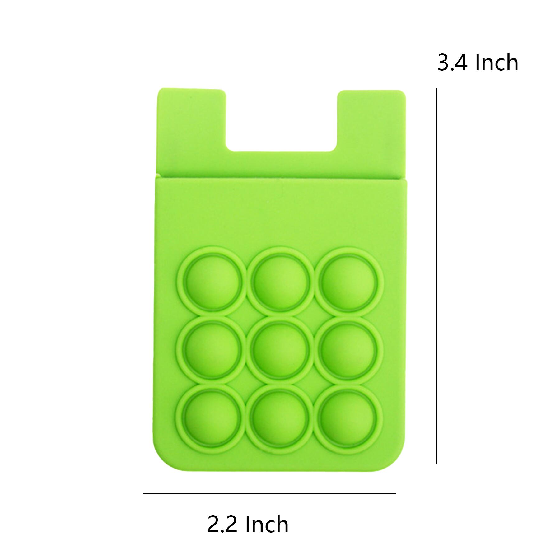 Slim Silicone Phone Card Holder