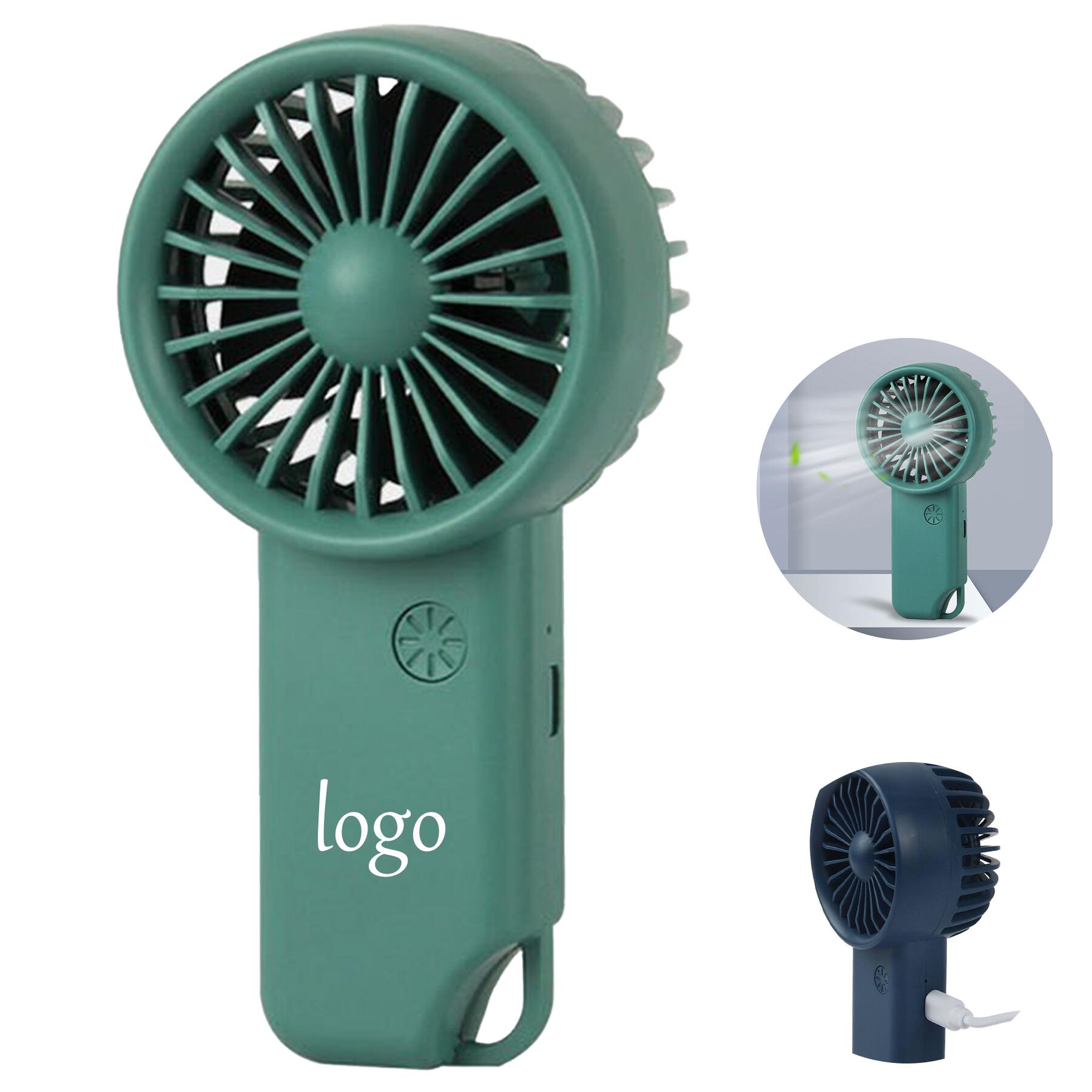 Portable Mini Fan with USB Rechargeable Battery
